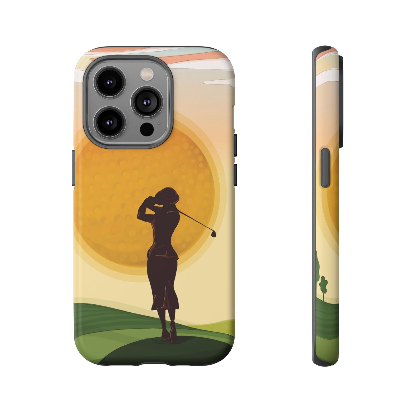 Vintage Golf Phone Case - 'So Far Away but so Clear' - Golf Lovers
