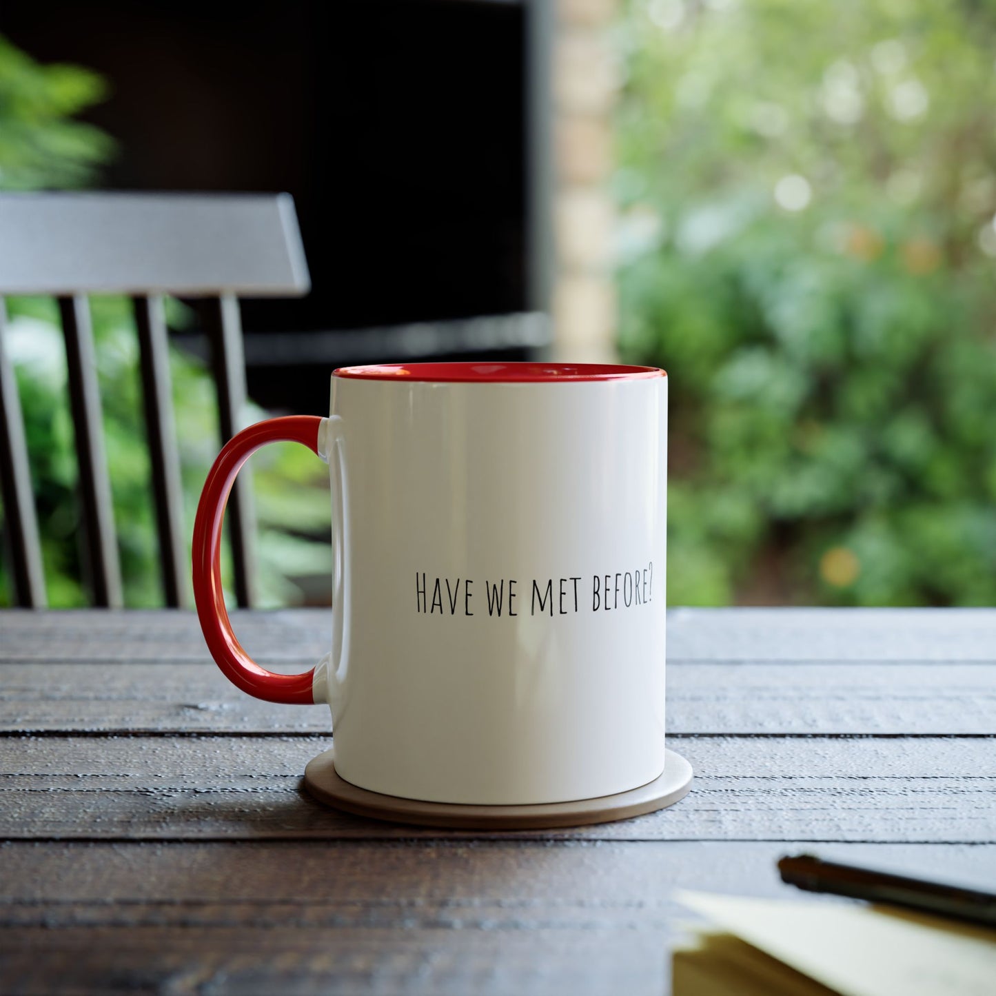 Two-Tone Coffee Mugs, 11oz