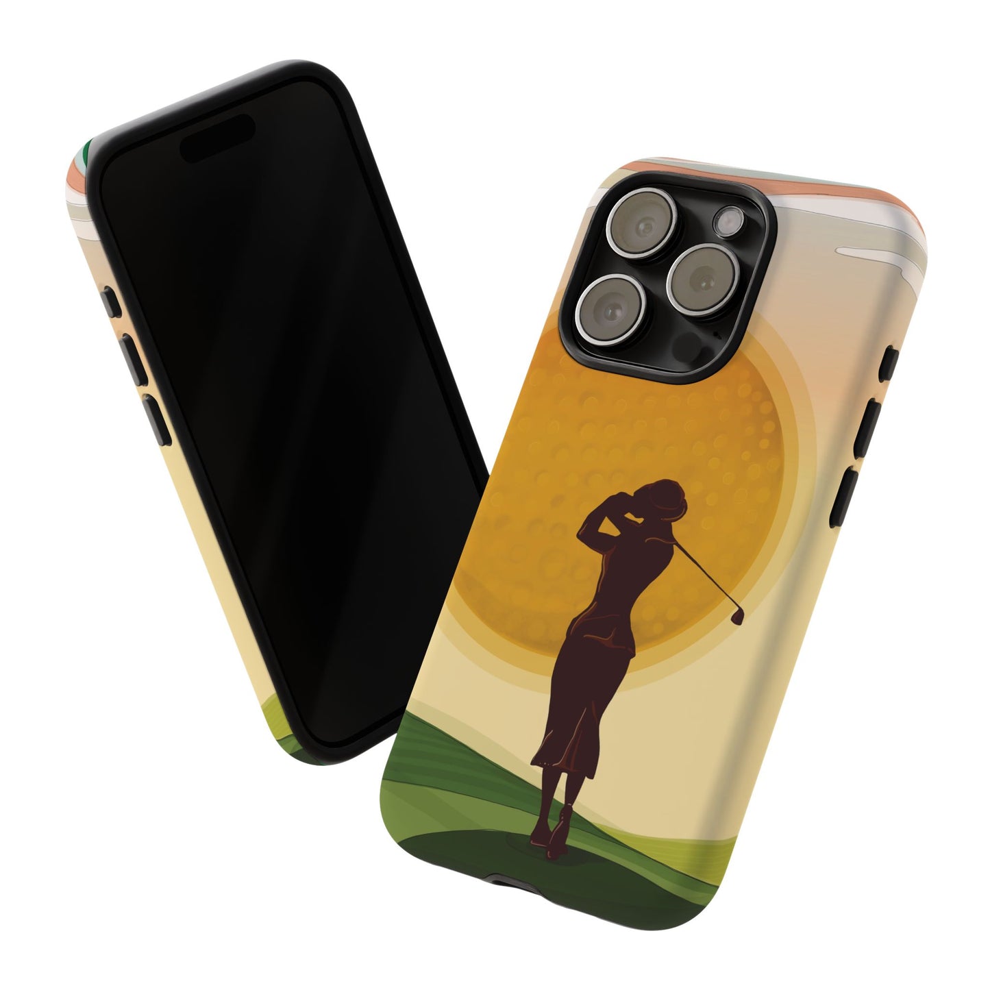 Vintage Golf Phone Case - 'So Far Away but so Clear' - Golf Lovers