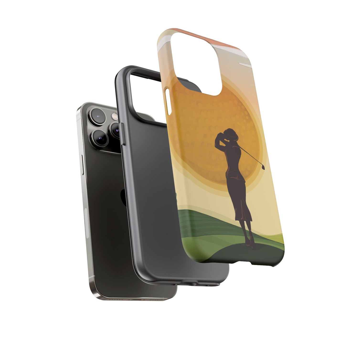 Vintage Golf Phone Case - 'So Far Away but so Clear' - Golf Lovers