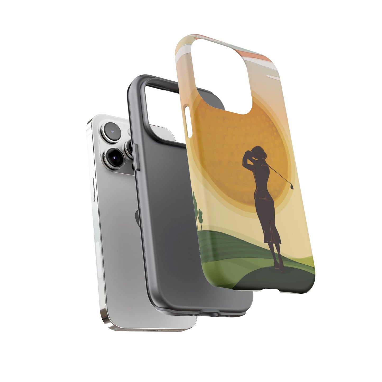 Vintage Golf Phone Case - 'So Far Away but so Clear' - Golf Lovers