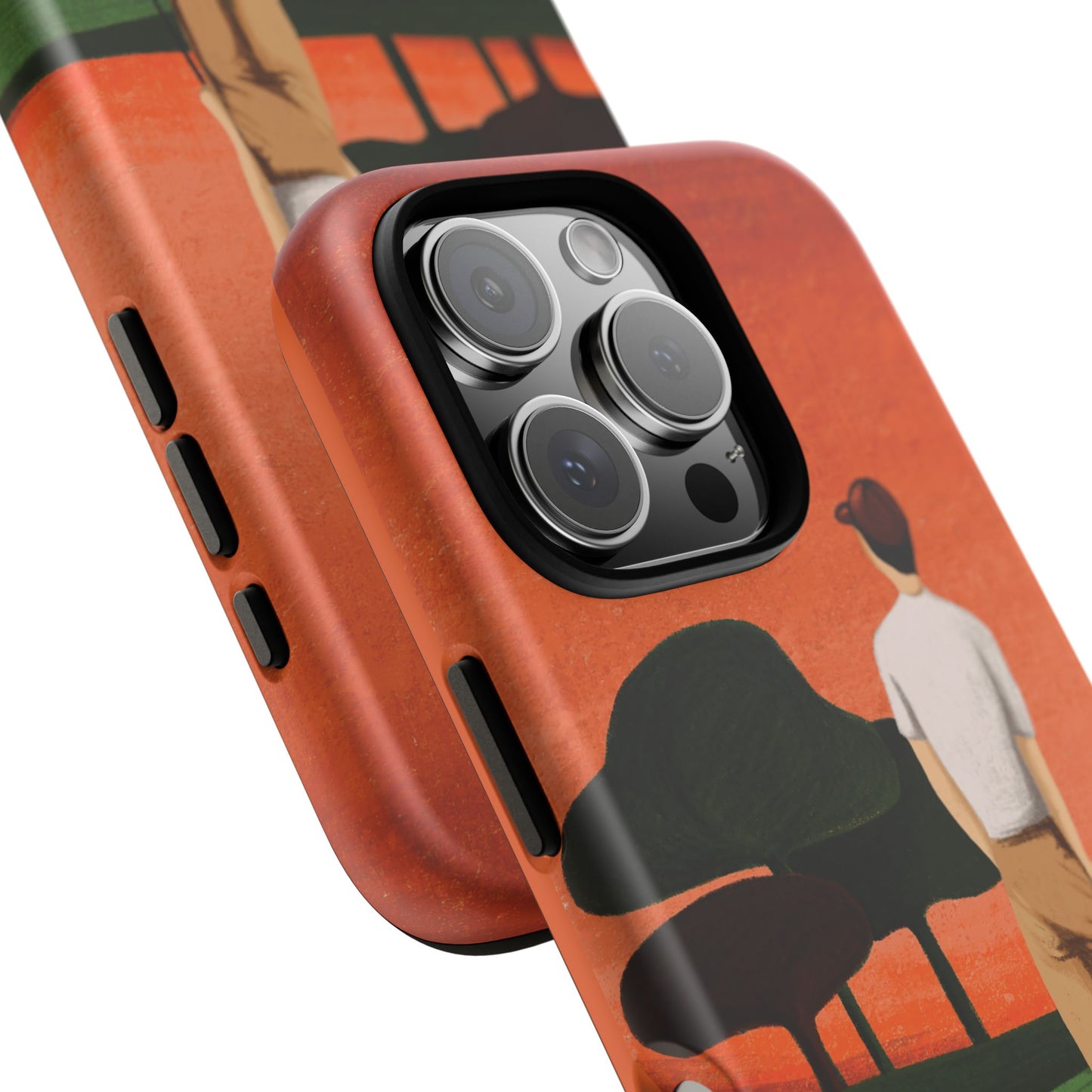 Vintage Golf Phone Case - 'Thoughts at Sunset' - Golf Lovers
