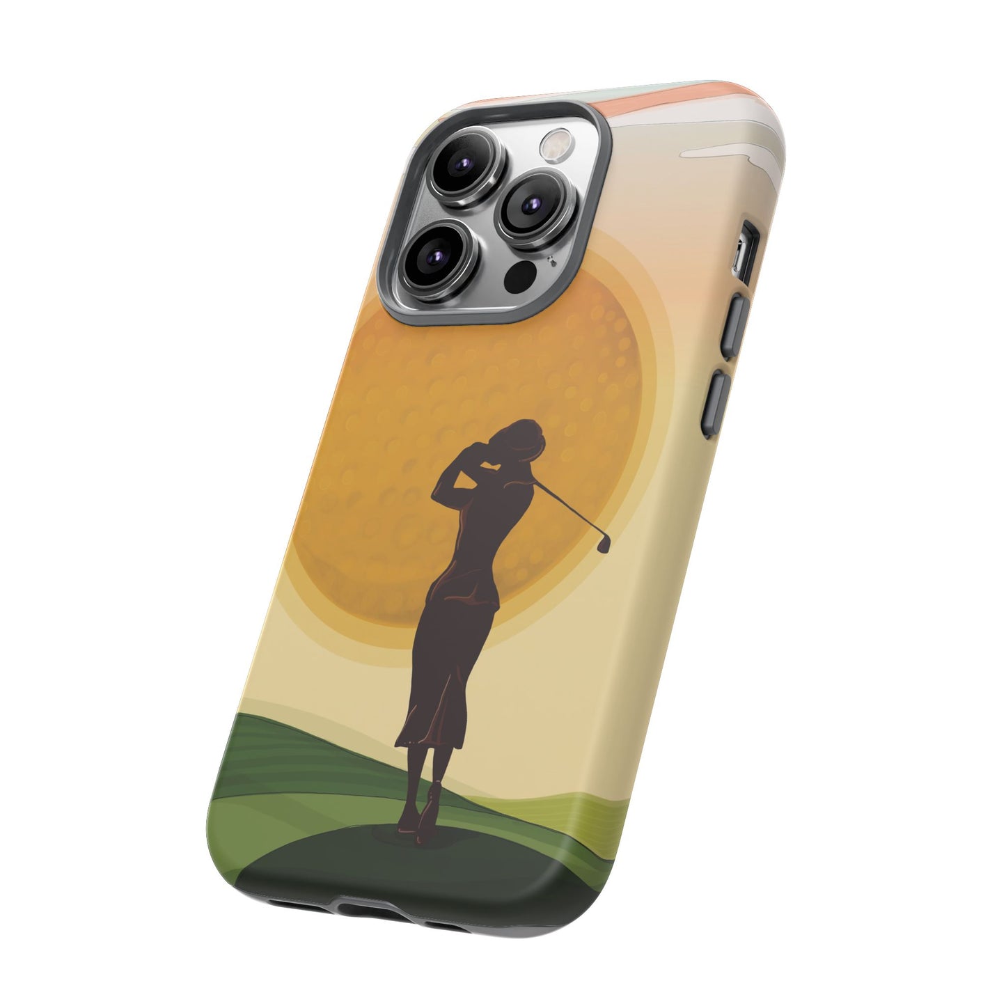 Vintage Golf Phone Case - 'So Far Away but so Clear' - Golf Lovers