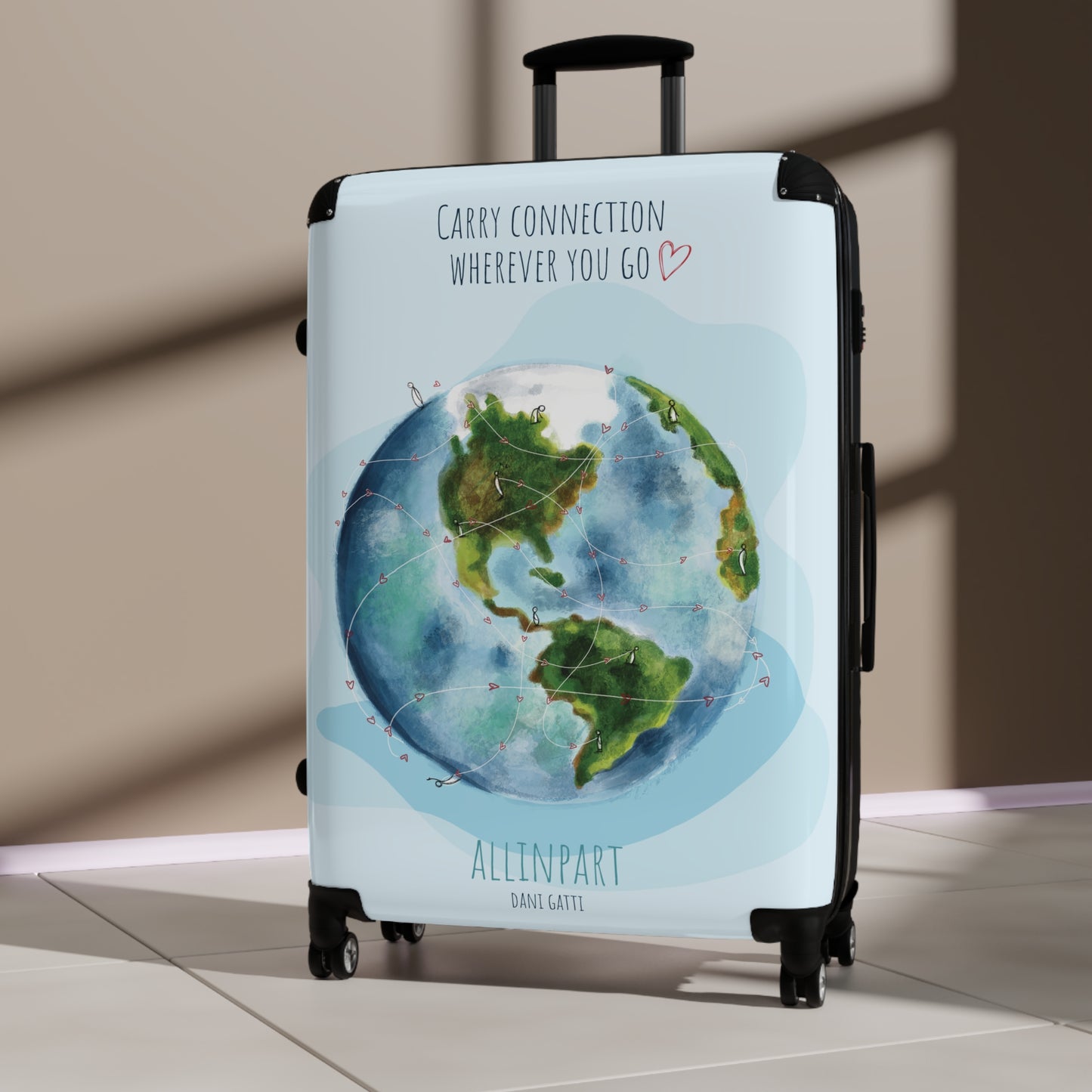 Carry Connection Wherever You Go Suitcase 3 sizes