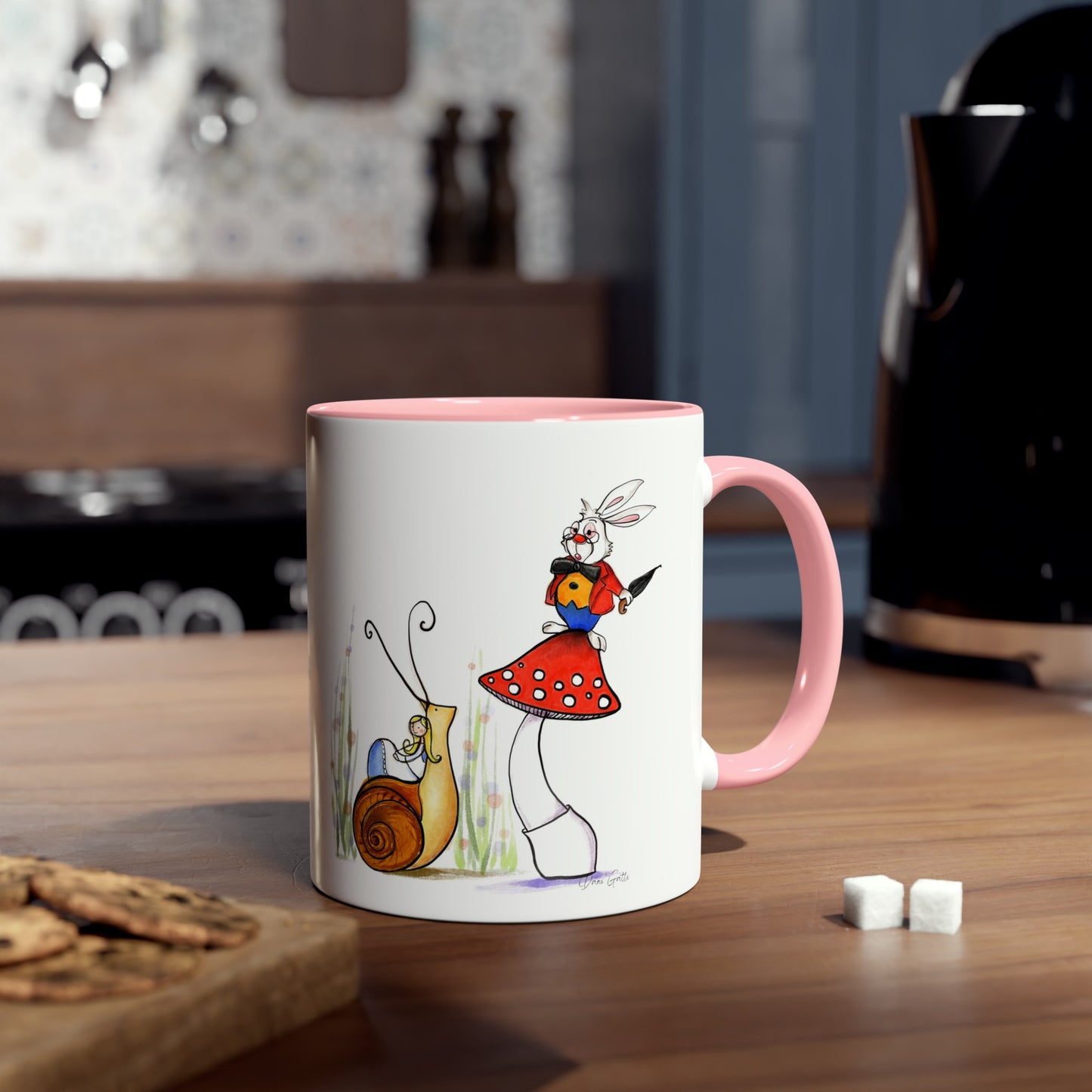 Two-Tone Coffee Mugs, 11oz