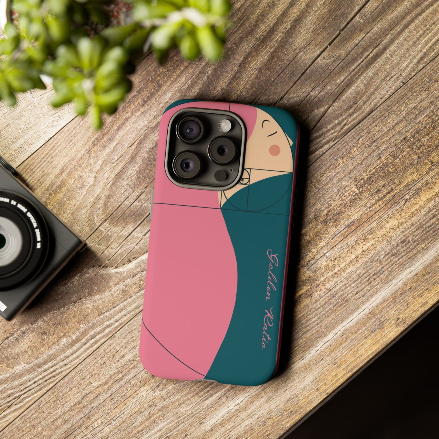 Golden Ratio 'Pink Glow' Iphone