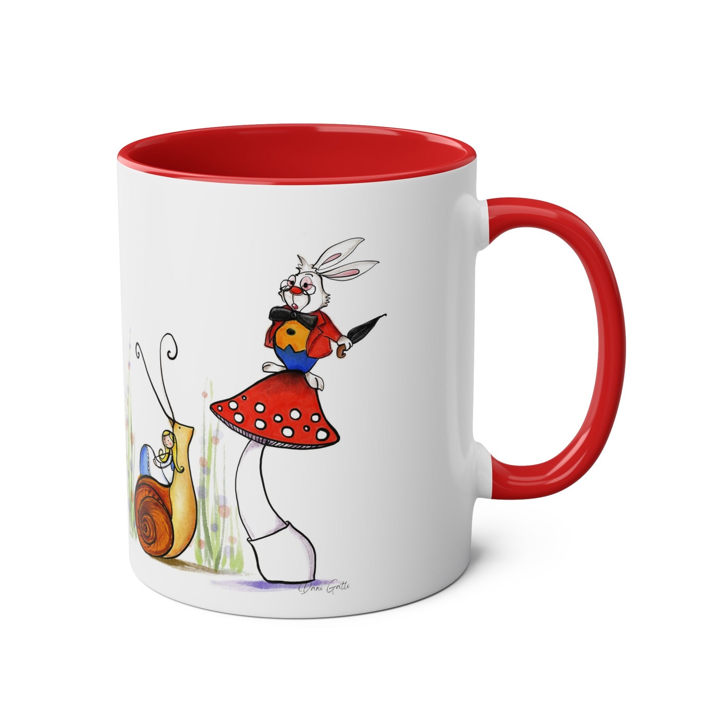 Two-Tone Coffee Mugs, 11oz