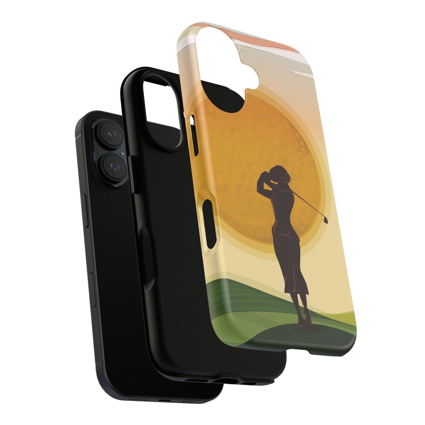 Vintage Golf Phone Case - 'So Far Away but so Clear' - Golf Lovers