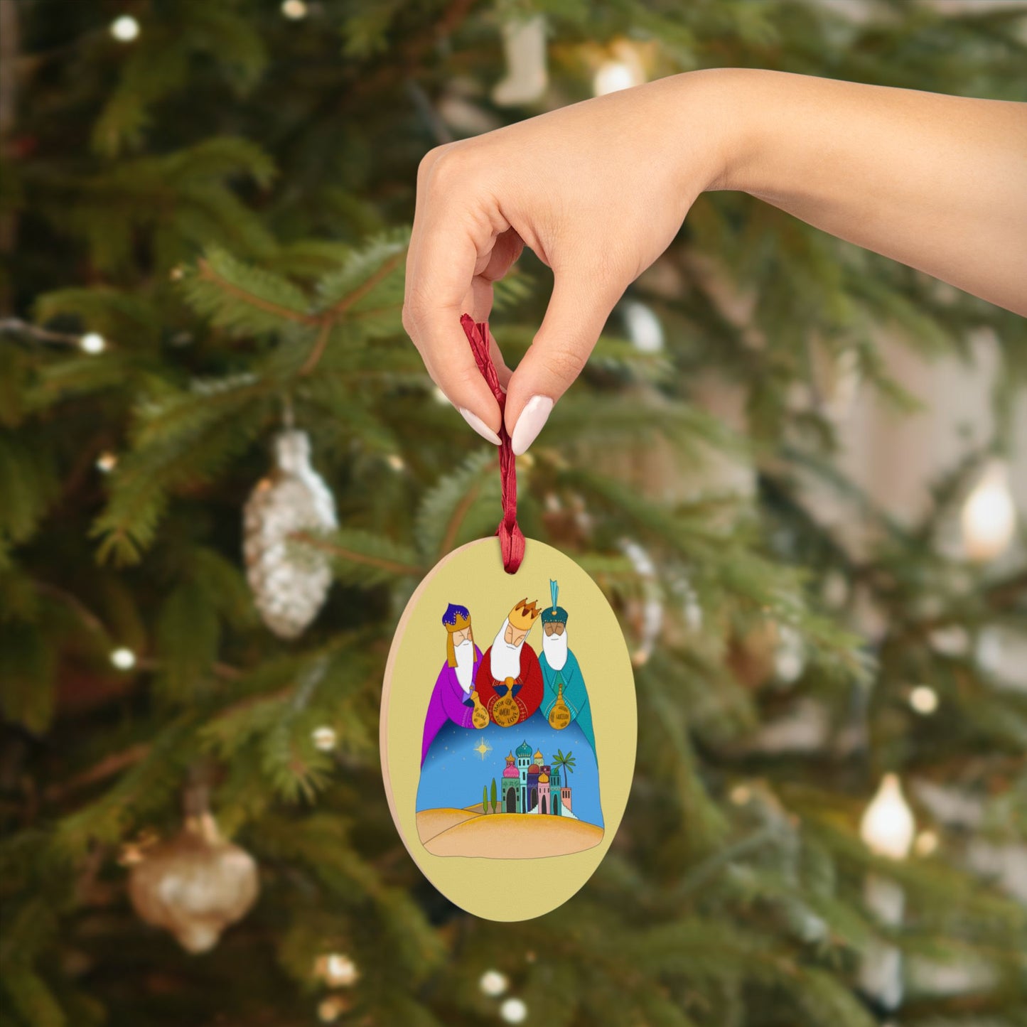 Christmas Wooden Ornaments