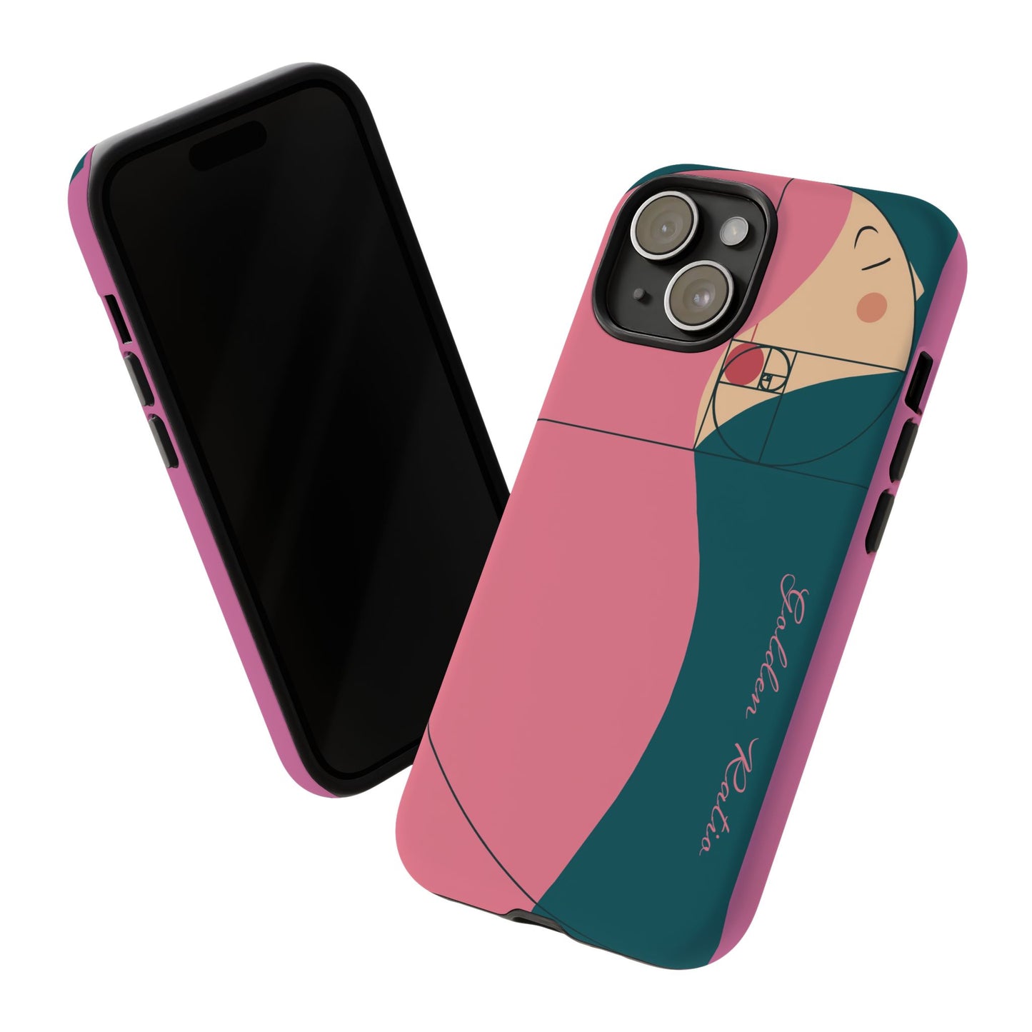 Golden Ratio 'Pink Glow' Iphone