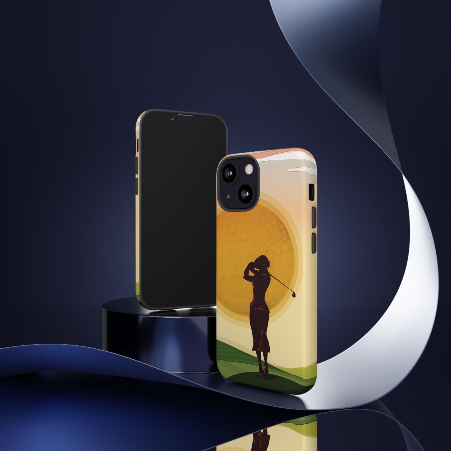 Vintage Golf Phone Case - 'So Far Away but so Clear' - Golf Lovers