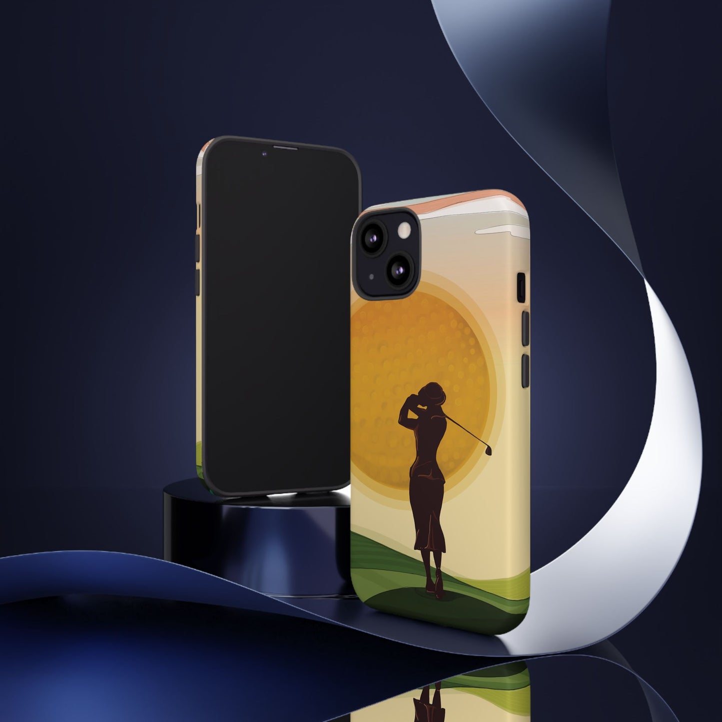 Vintage Golf Phone Case - 'So Far Away but so Clear' - Golf Lovers