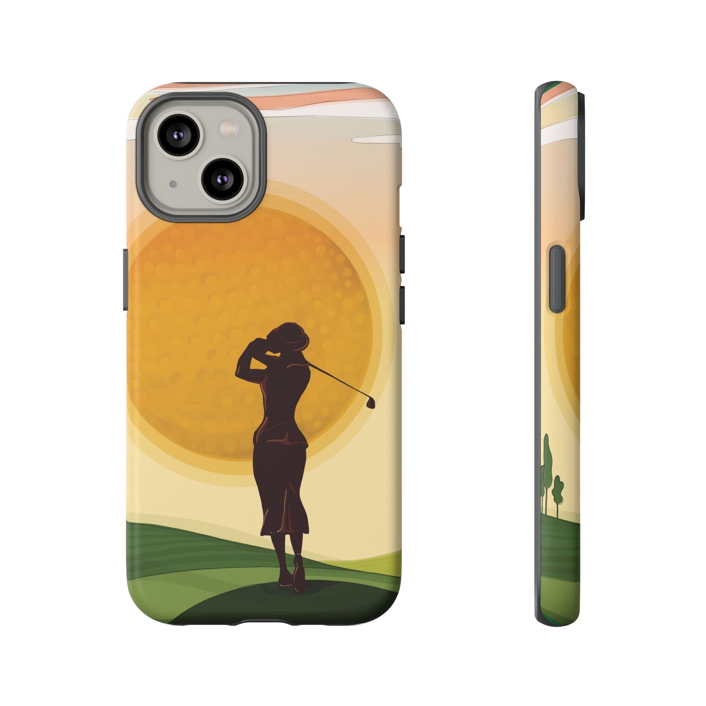 Vintage Golf Phone Case - 'So Far Away but so Clear' - Golf Lovers