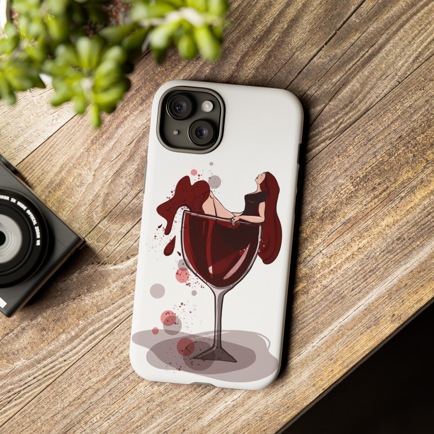 Red Wine Tough Cases