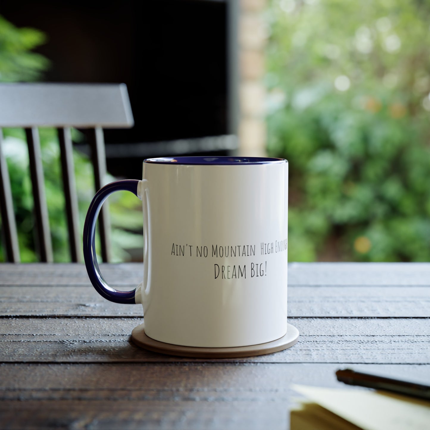 Two-Tone Coffee Mugs, 11oz