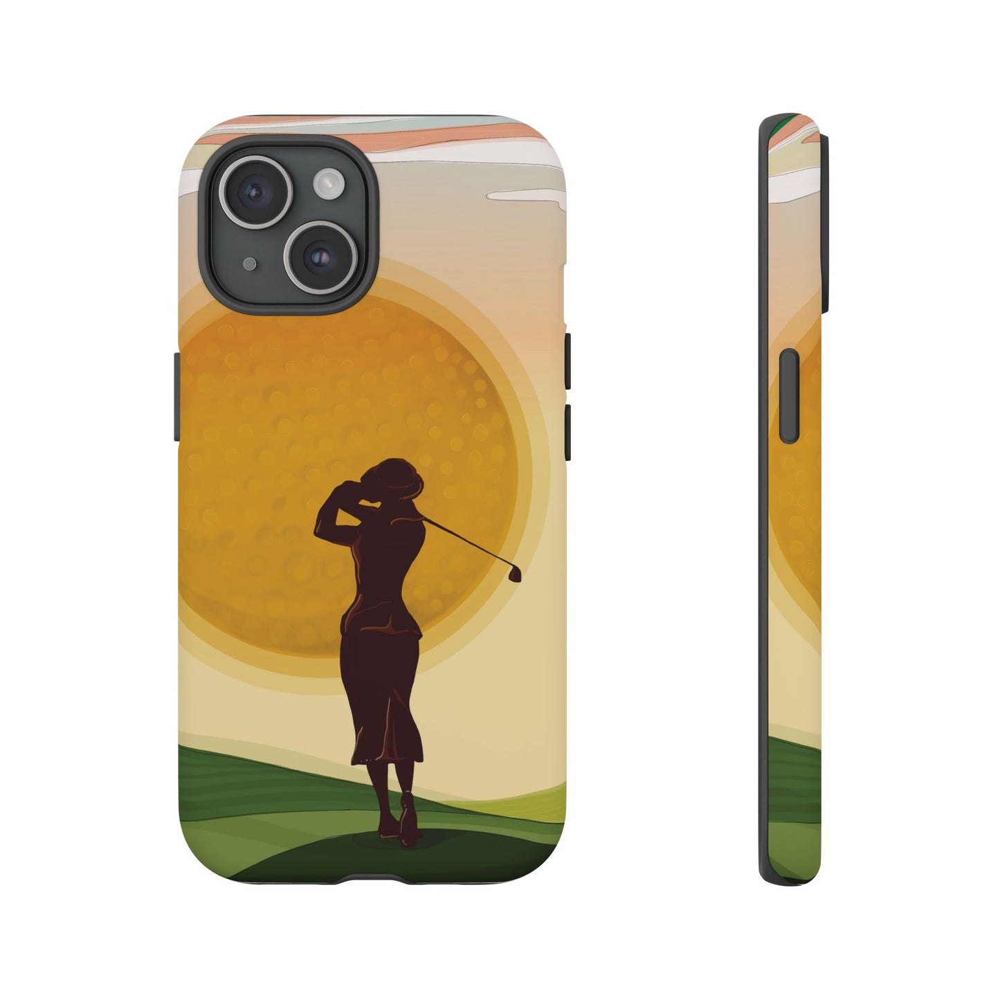 Vintage Golf Phone Case - 'So Far Away but so Clear' - Golf Lovers
