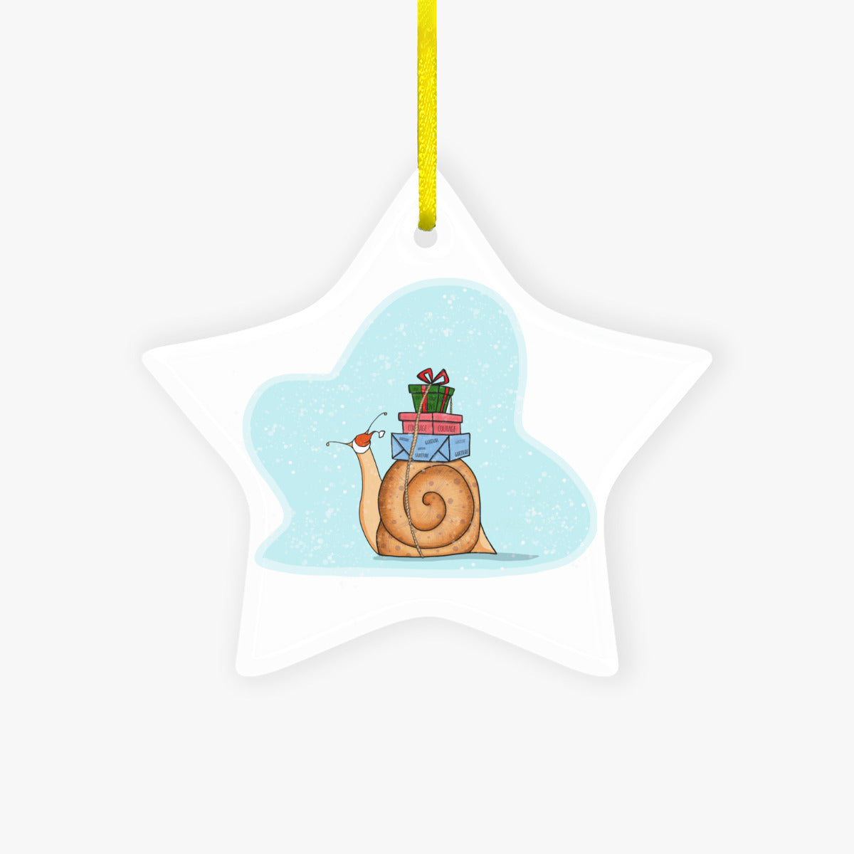 Christmas Snail Star