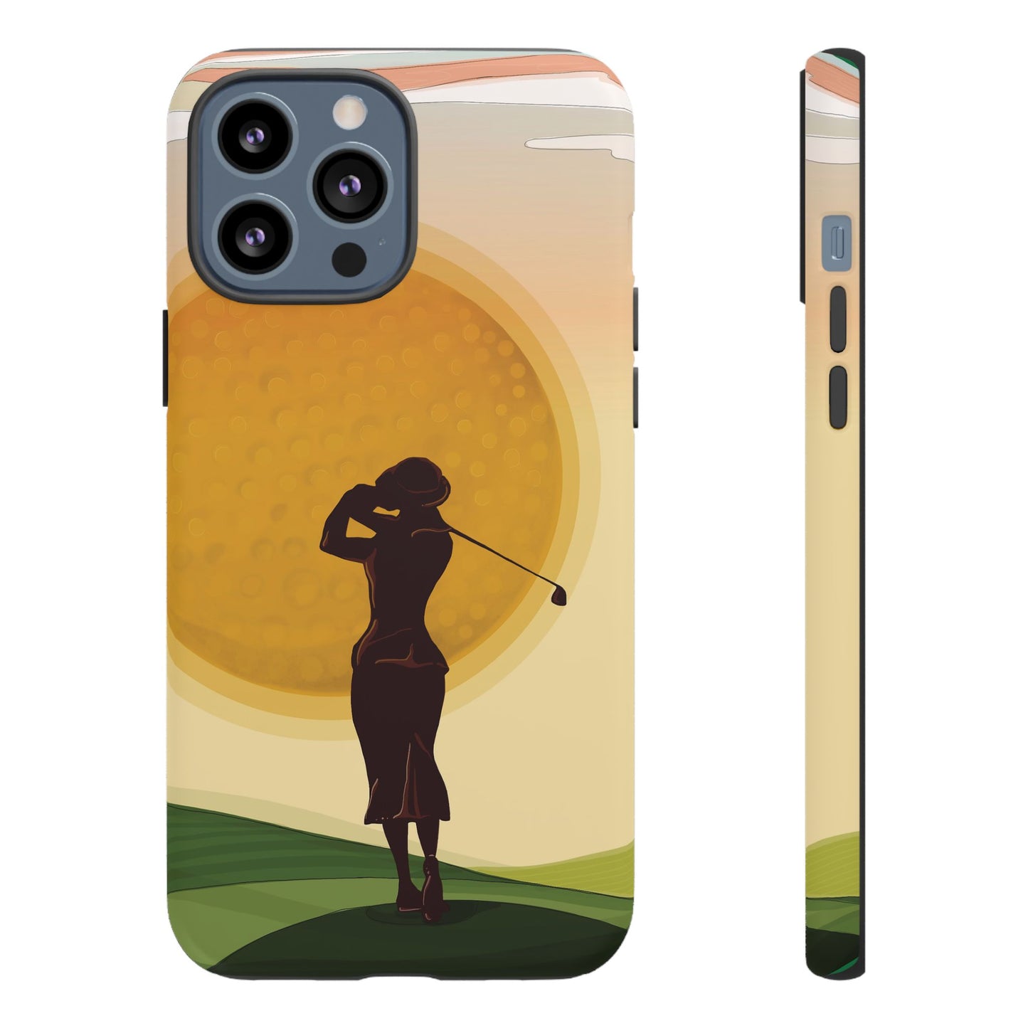 Vintage Golf Phone Case - 'So Far Away but so Clear' - Golf Lovers