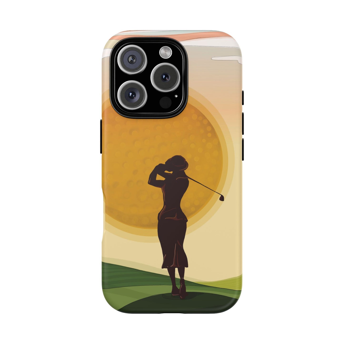 Vintage Golf Phone Case - 'So Far Away but so Clear' - Golf Lovers