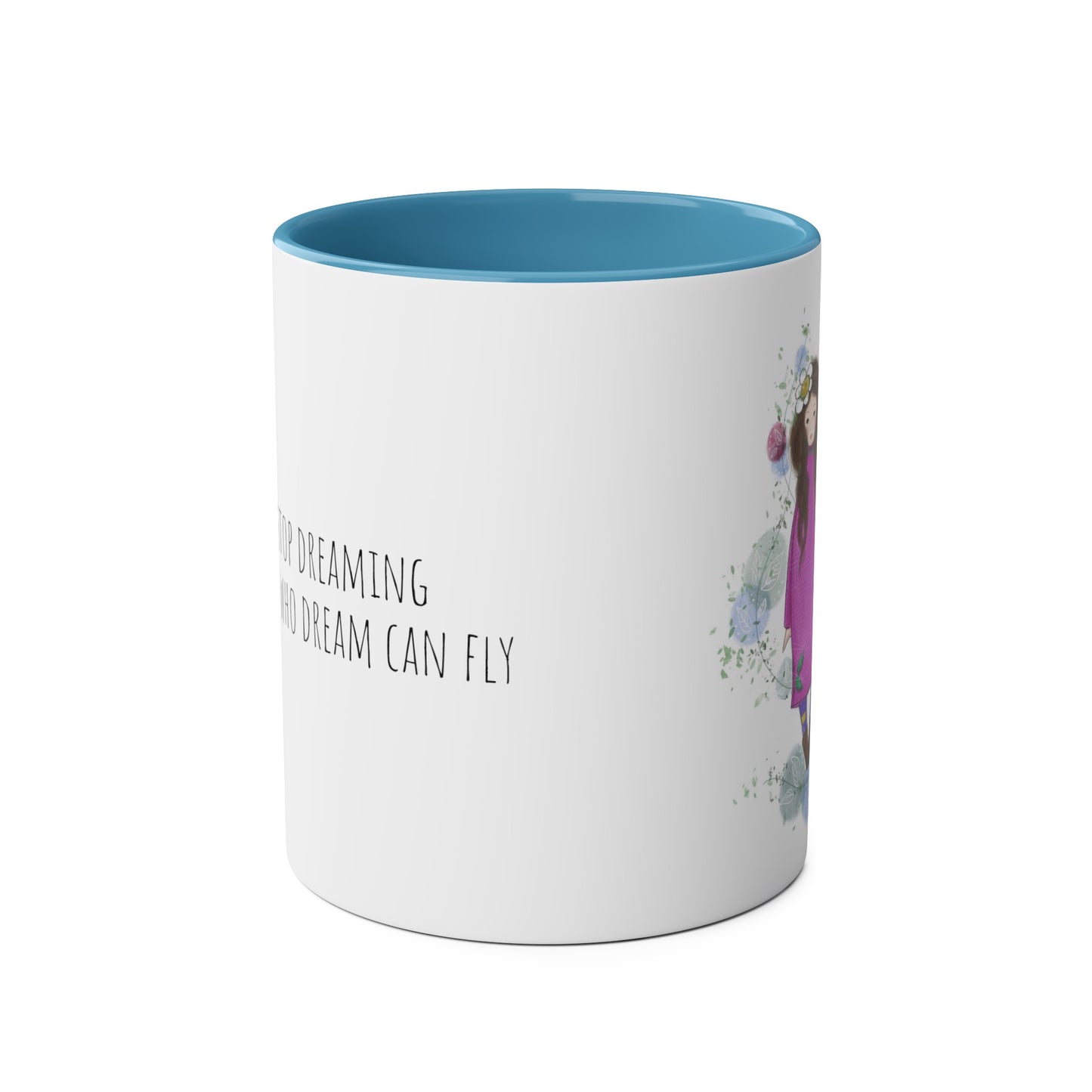 Two-Tone Coffee Mugs, 11oz
