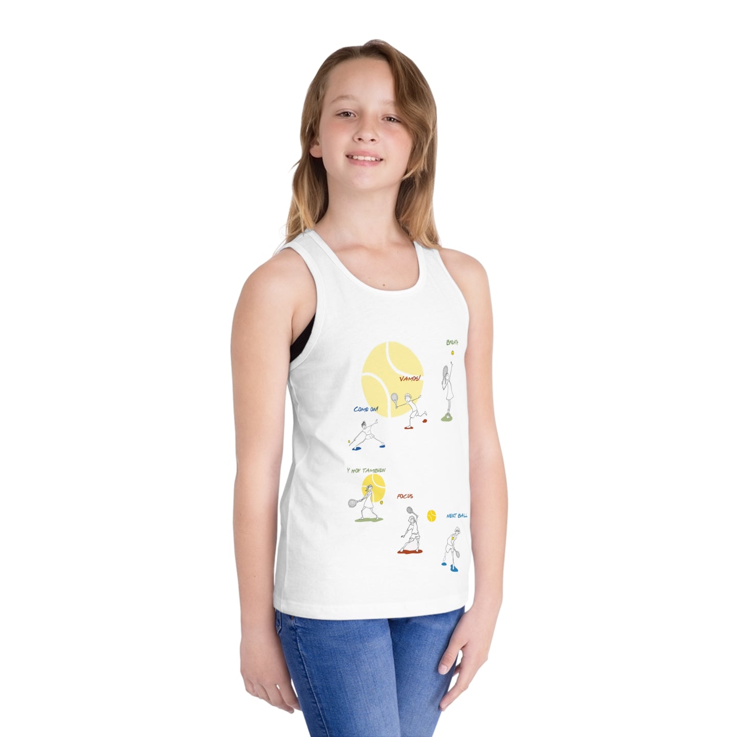 Tennis Kid's Jersey Tank Top