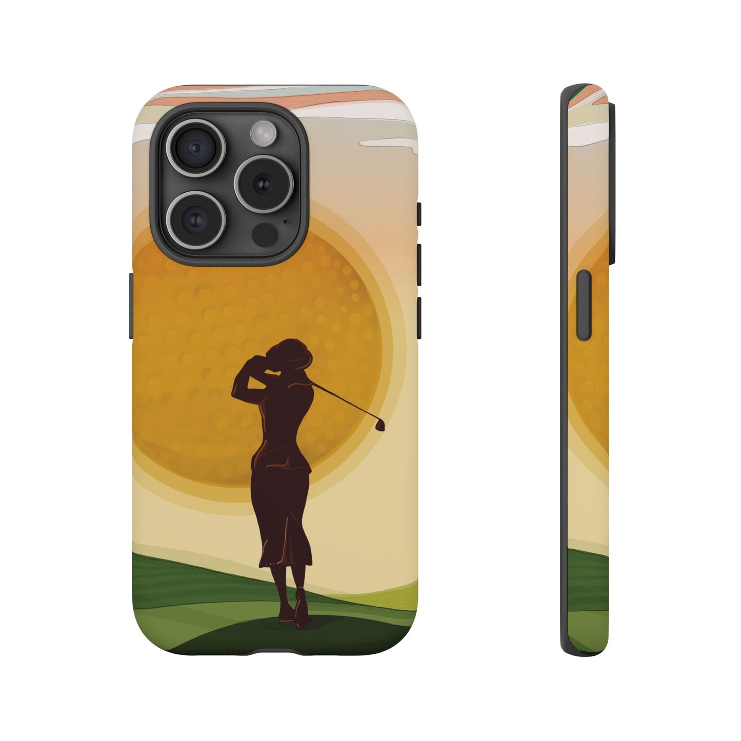 Vintage Golf Phone Case - 'So Far Away but so Clear' - Golf Lovers