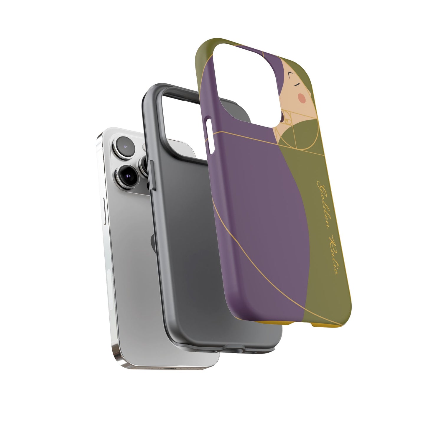 Golden Ratio 'Illuminated Grapes' Iphone