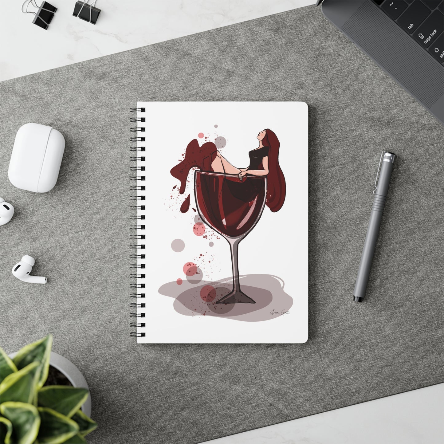 Wirobound Softcover Notebook, A5