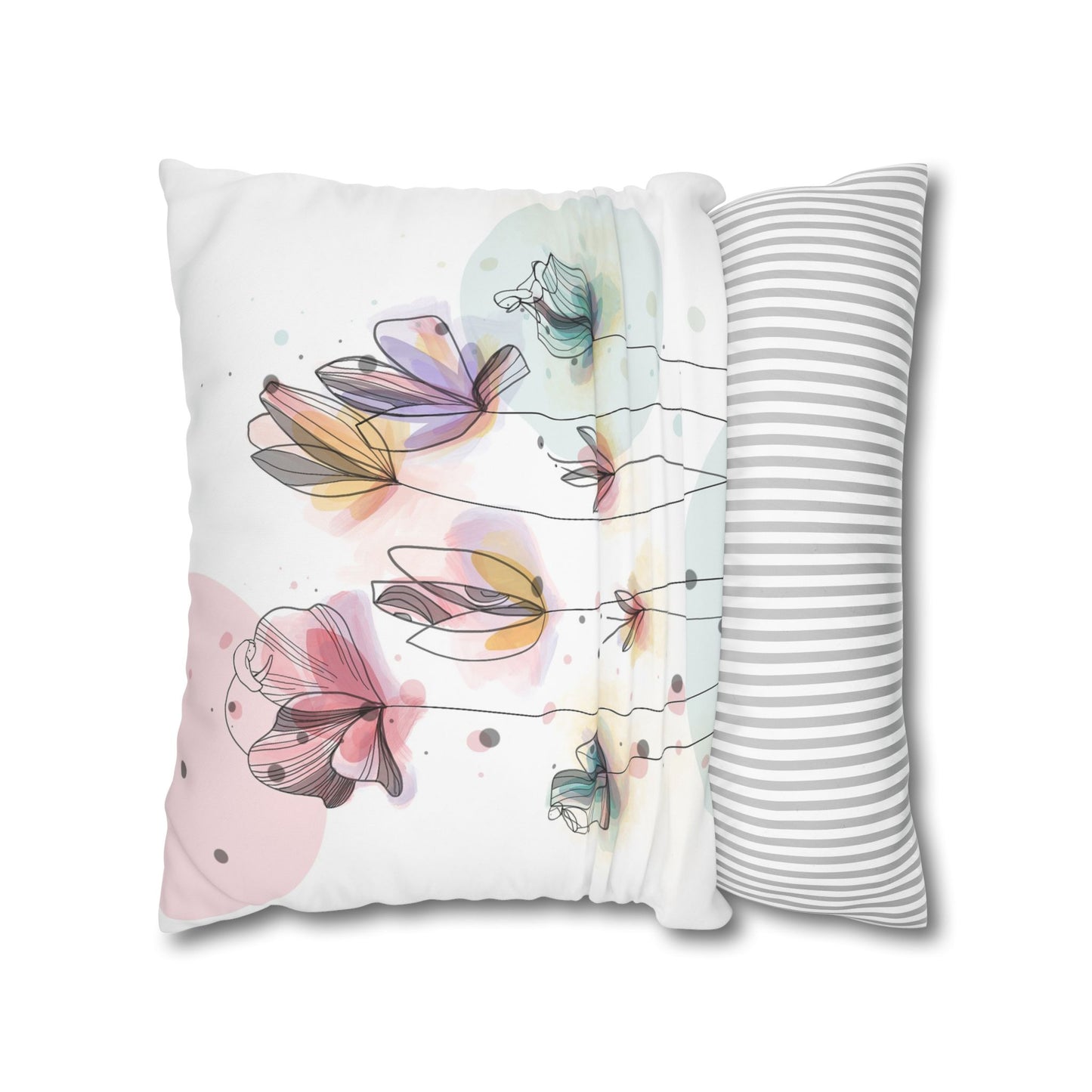 Square Poly Canvas Pillowcase