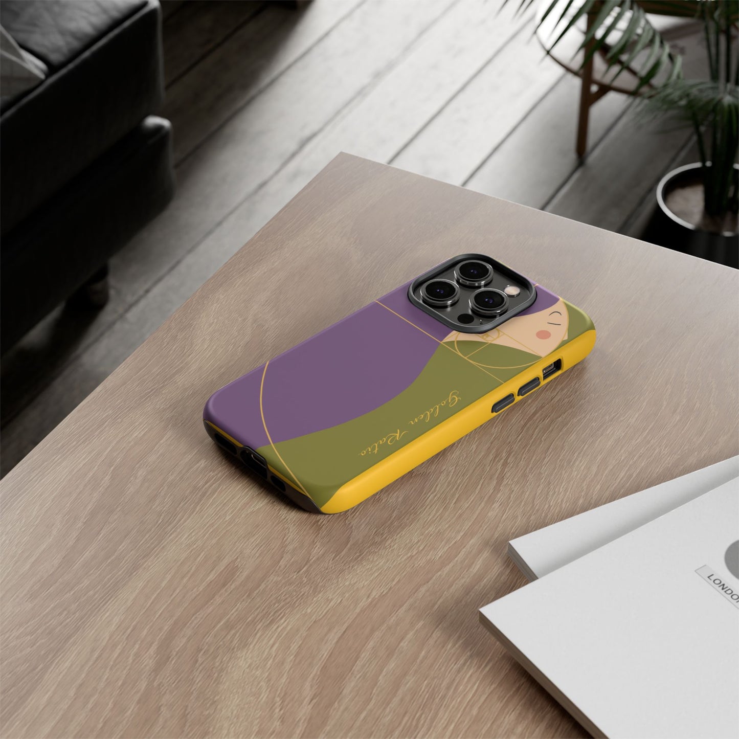 Golden Ratio 'Illuminated Grapes' Iphone