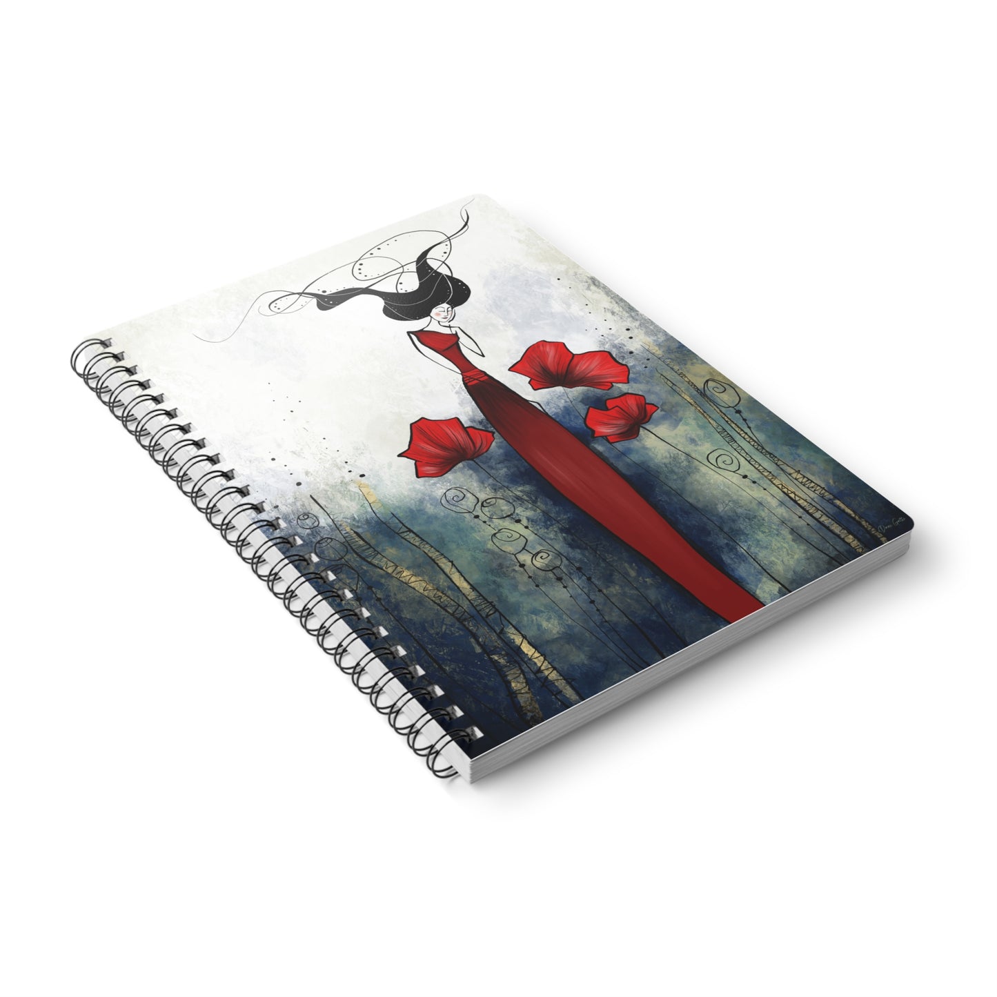 Wirobound Softcover Notebook, A5