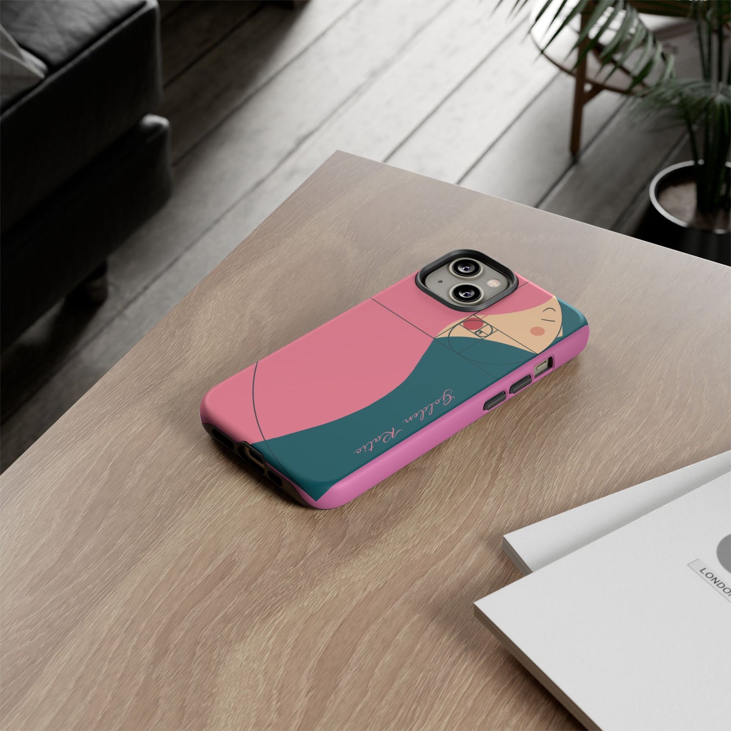 Golden Ratio 'Pink Glow' Iphone
