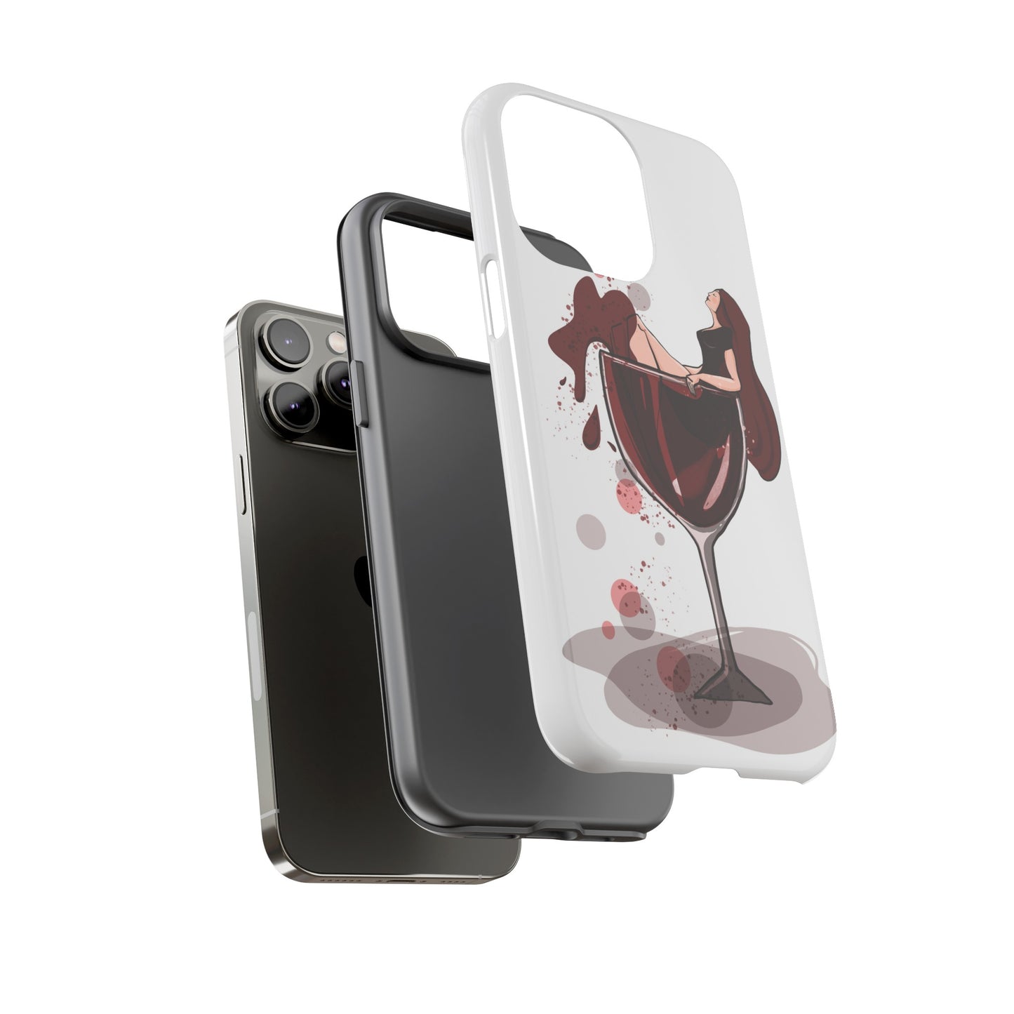 Red Wine Tough Cases