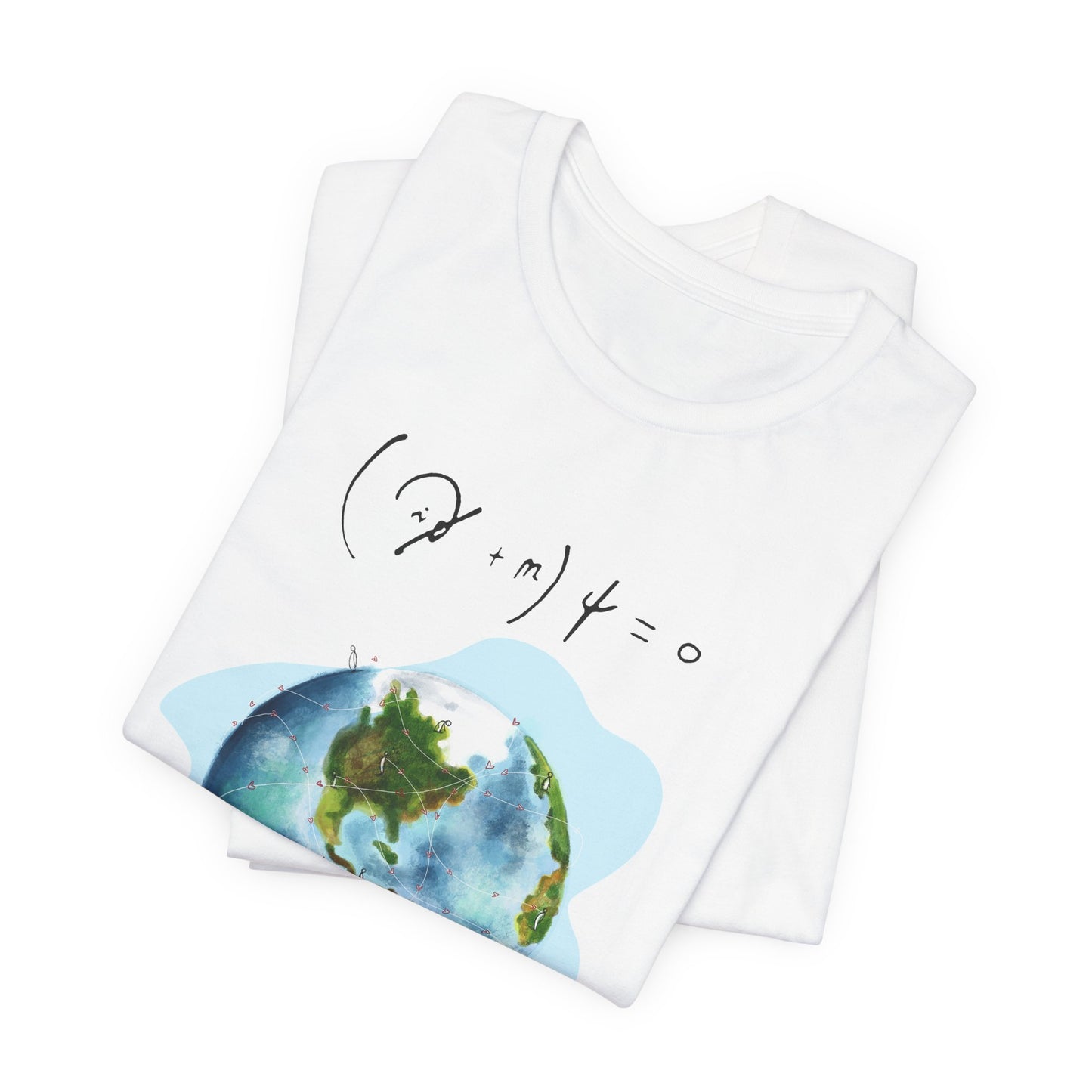 'Dirac' Unisex Jersey Short Sleeve Tee