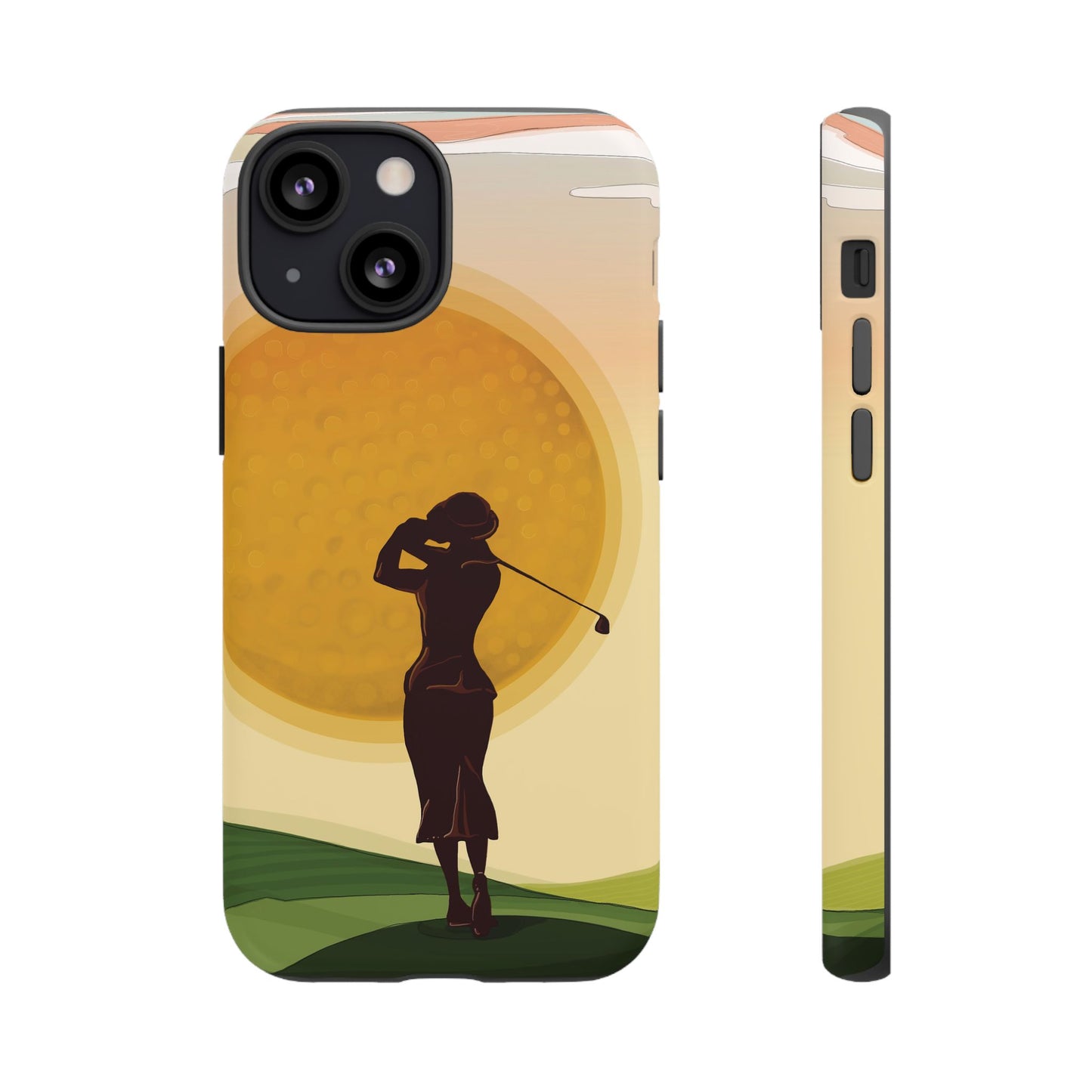 Vintage Golf Phone Case - 'So Far Away but so Clear' - Golf Lovers