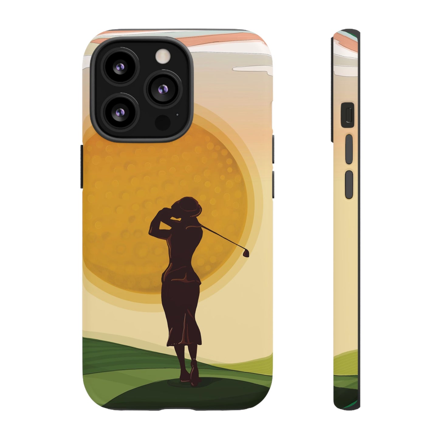 Vintage Golf Phone Case - 'So Far Away but so Clear' - Golf Lovers