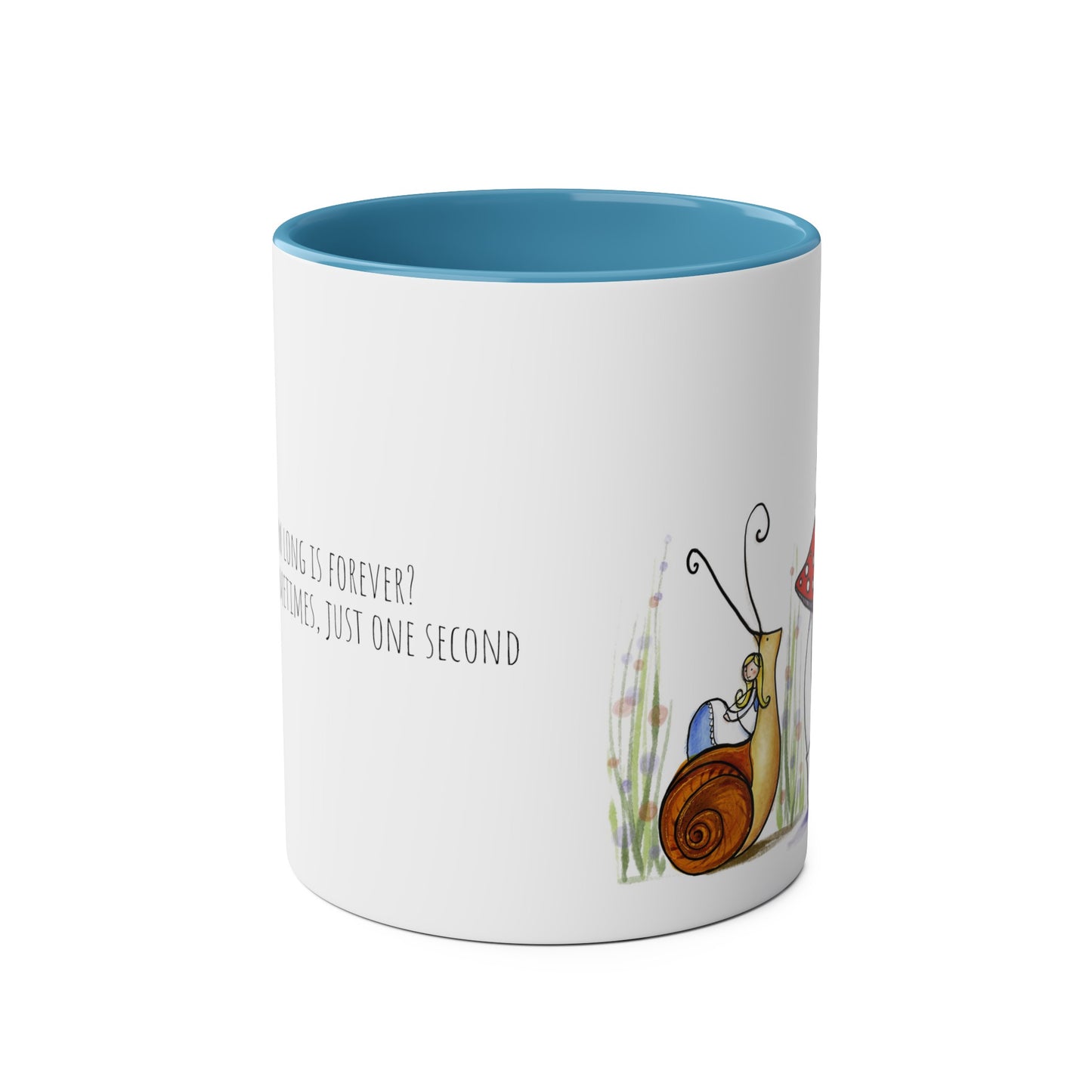Two-Tone Coffee Mugs, 11oz