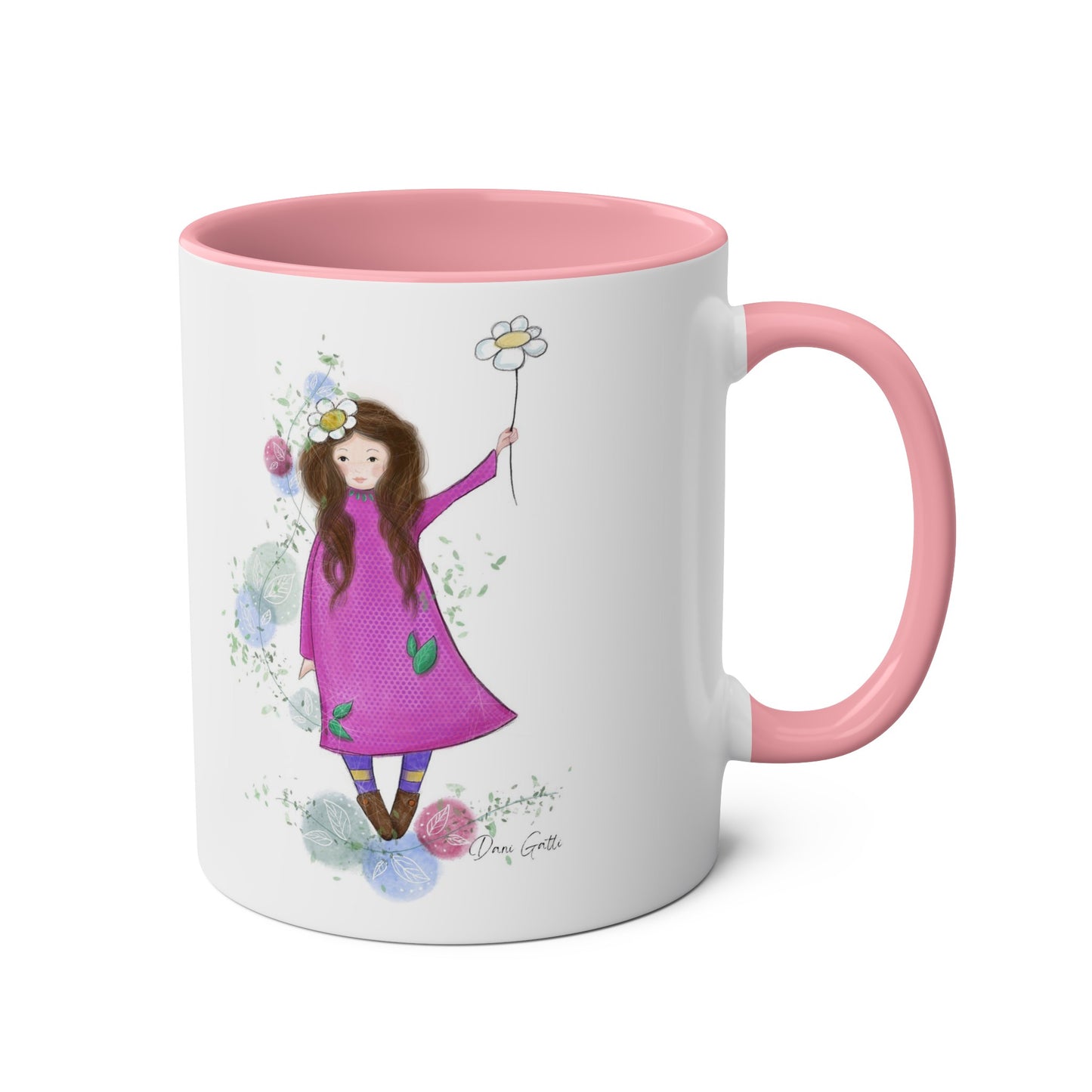 Two-Tone Coffee Mugs, 11oz