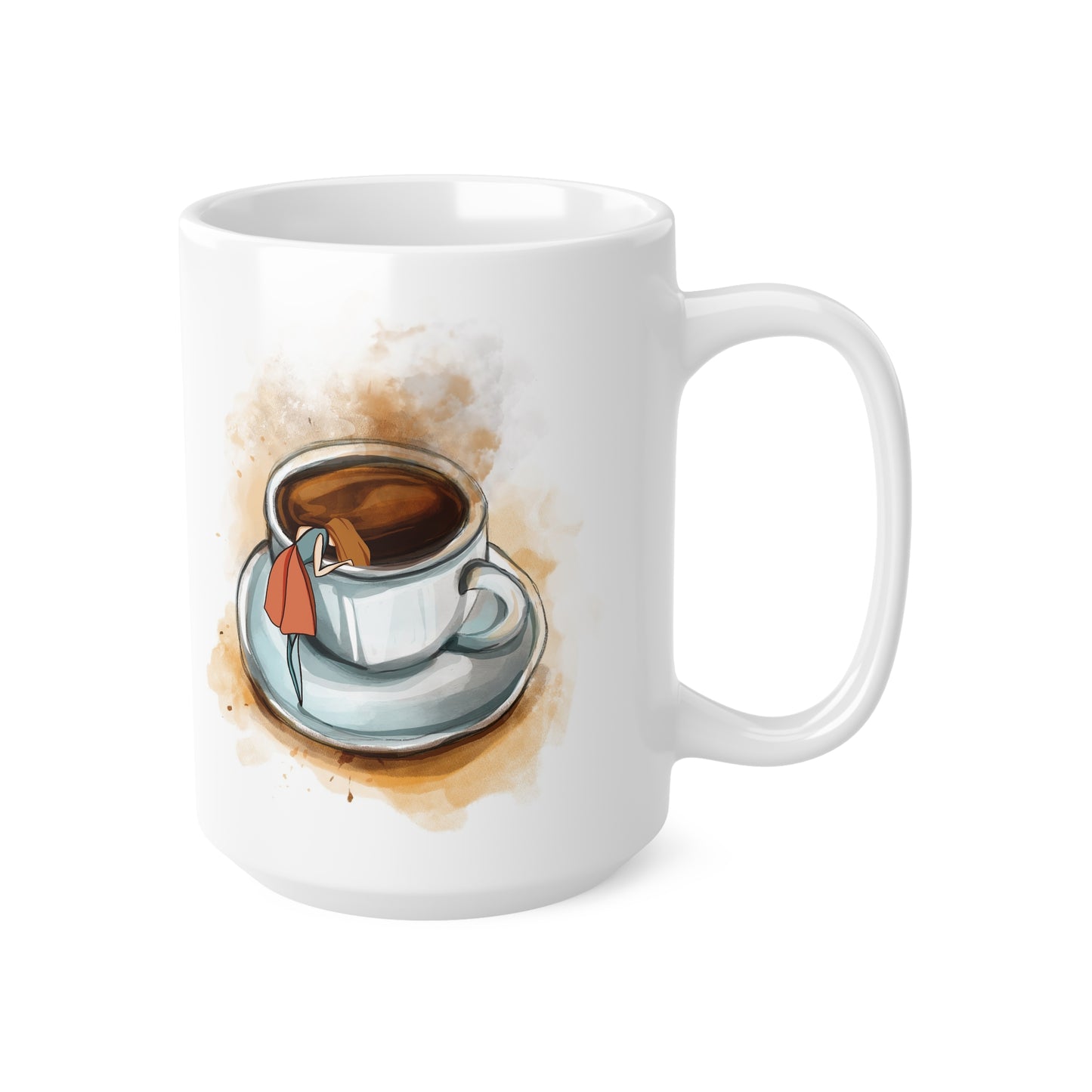 Ceramic Coffee Cups, 11oz, 15oz