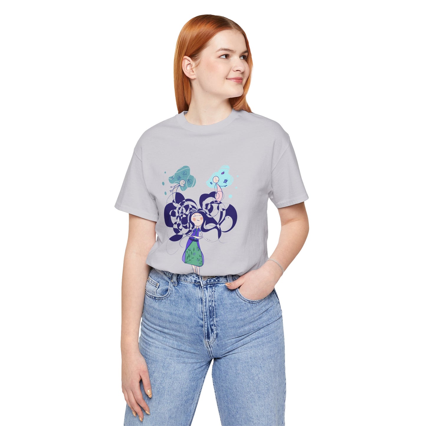 Unisex Jersey Short Sleeve Tee (+colours)