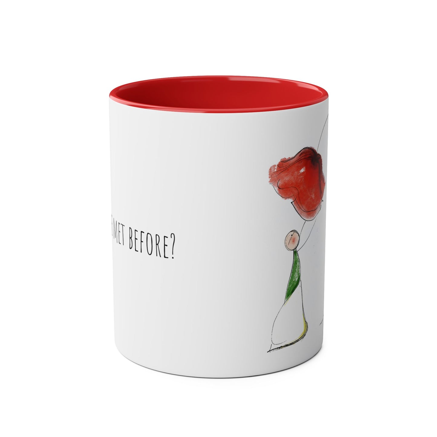 Two-Tone Coffee Mugs, 11oz