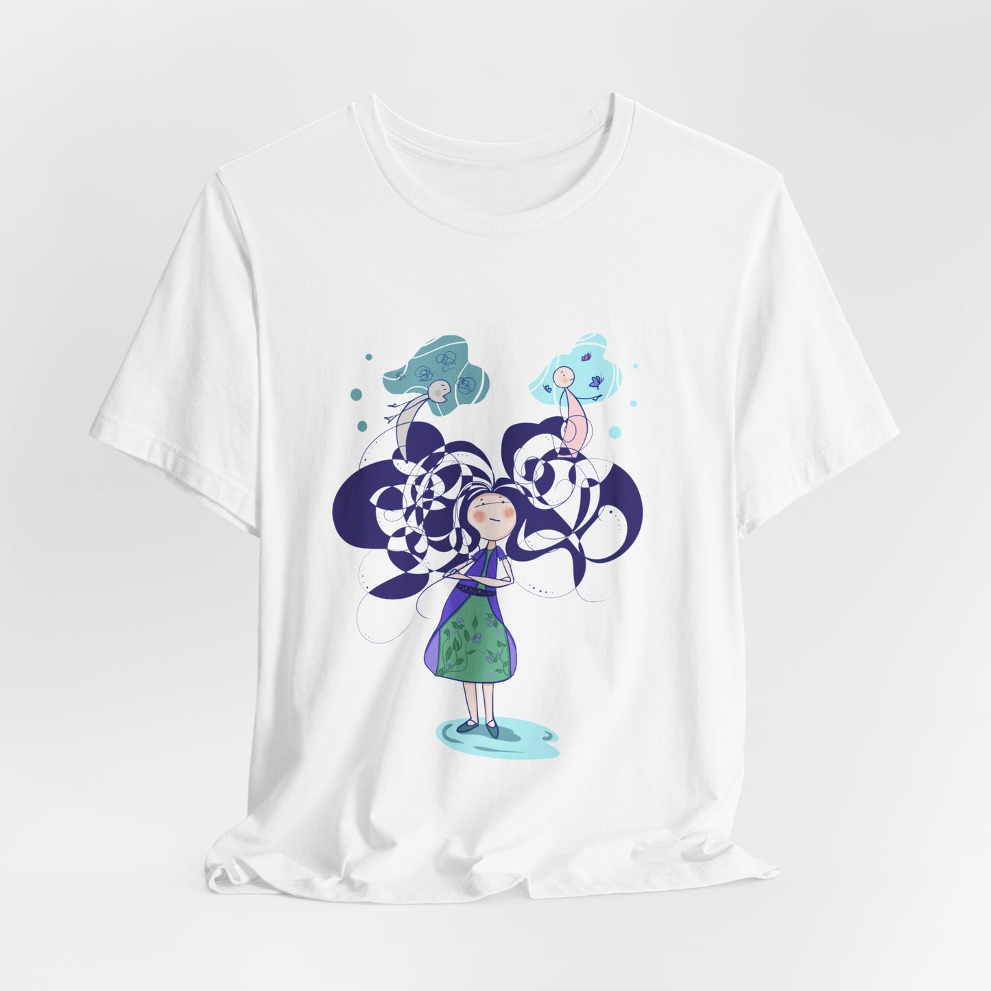 Unisex Jersey Short Sleeve Tee (+colours)