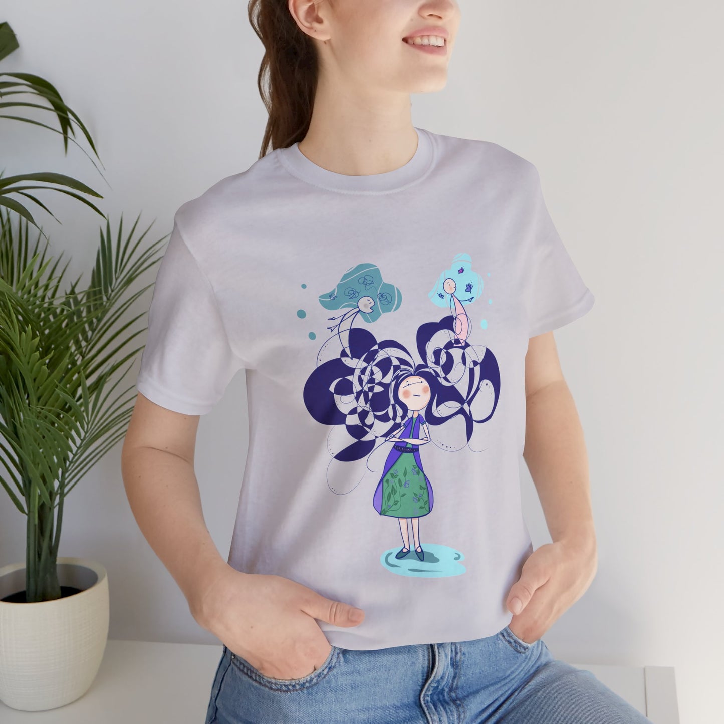 Unisex Jersey Short Sleeve Tee (+colours)