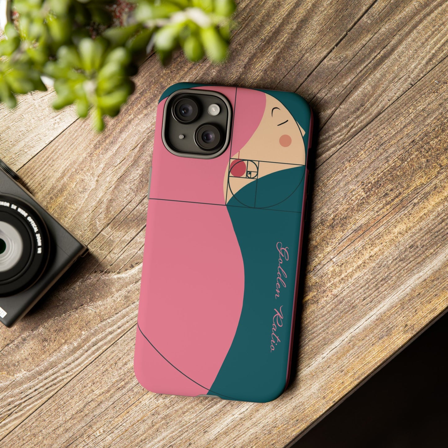 Golden Ratio 'Pink Glow' Iphone