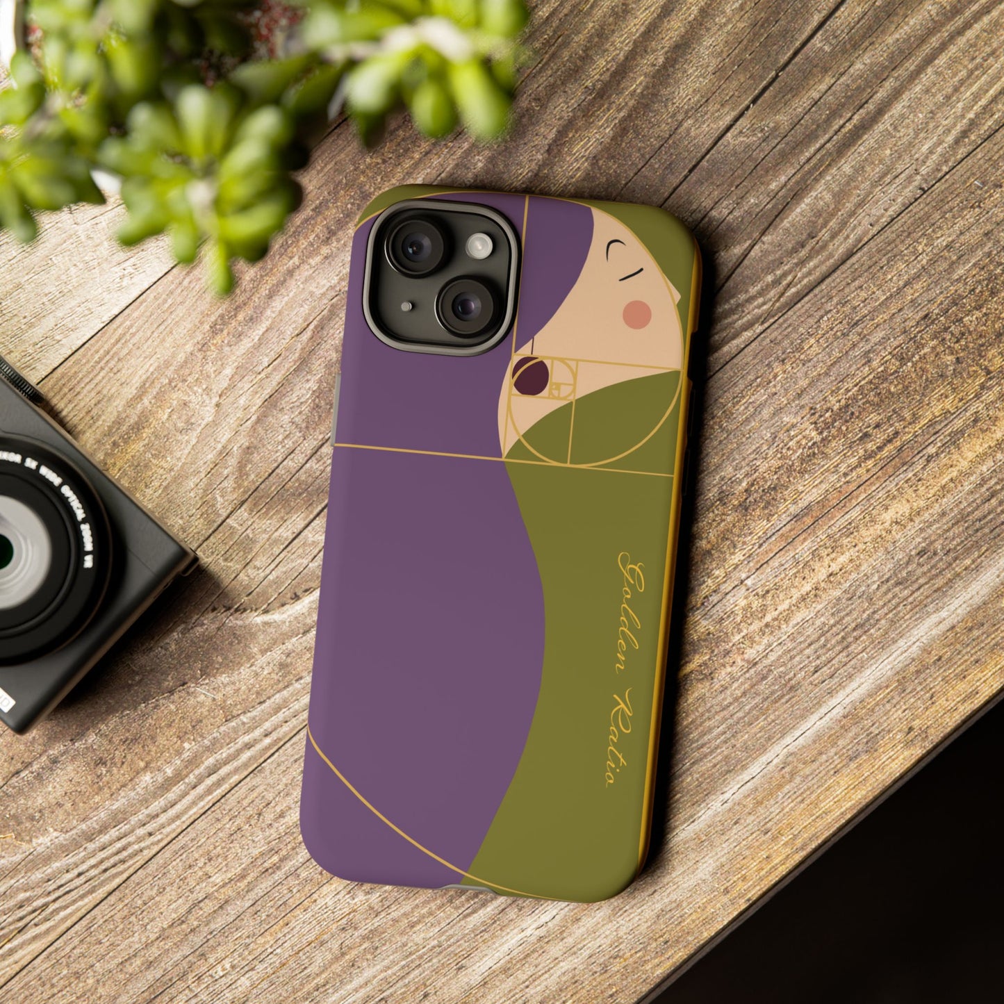 Golden Ratio 'Illuminated Grapes' Iphone