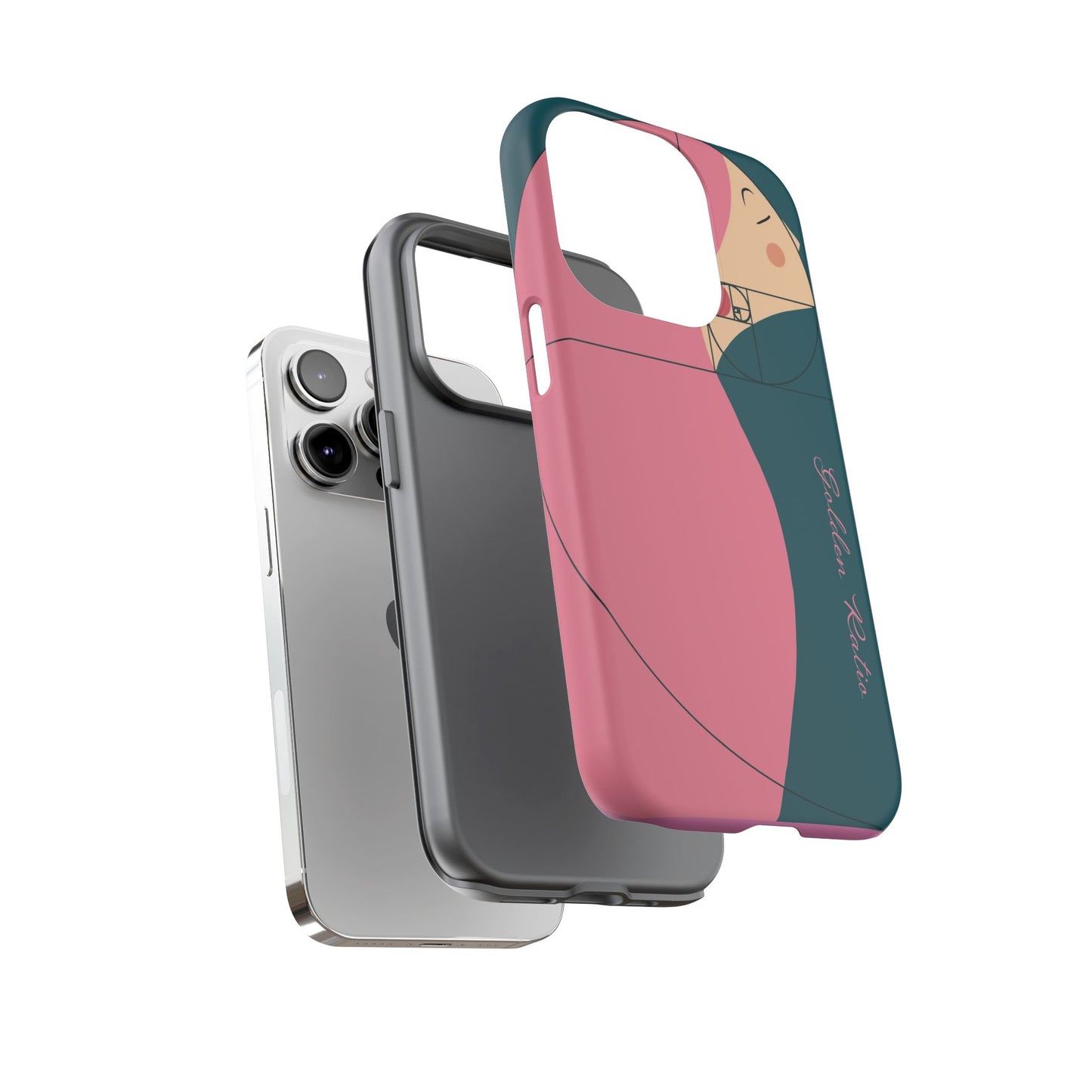 Golden Ratio 'Pink Glow' Iphone