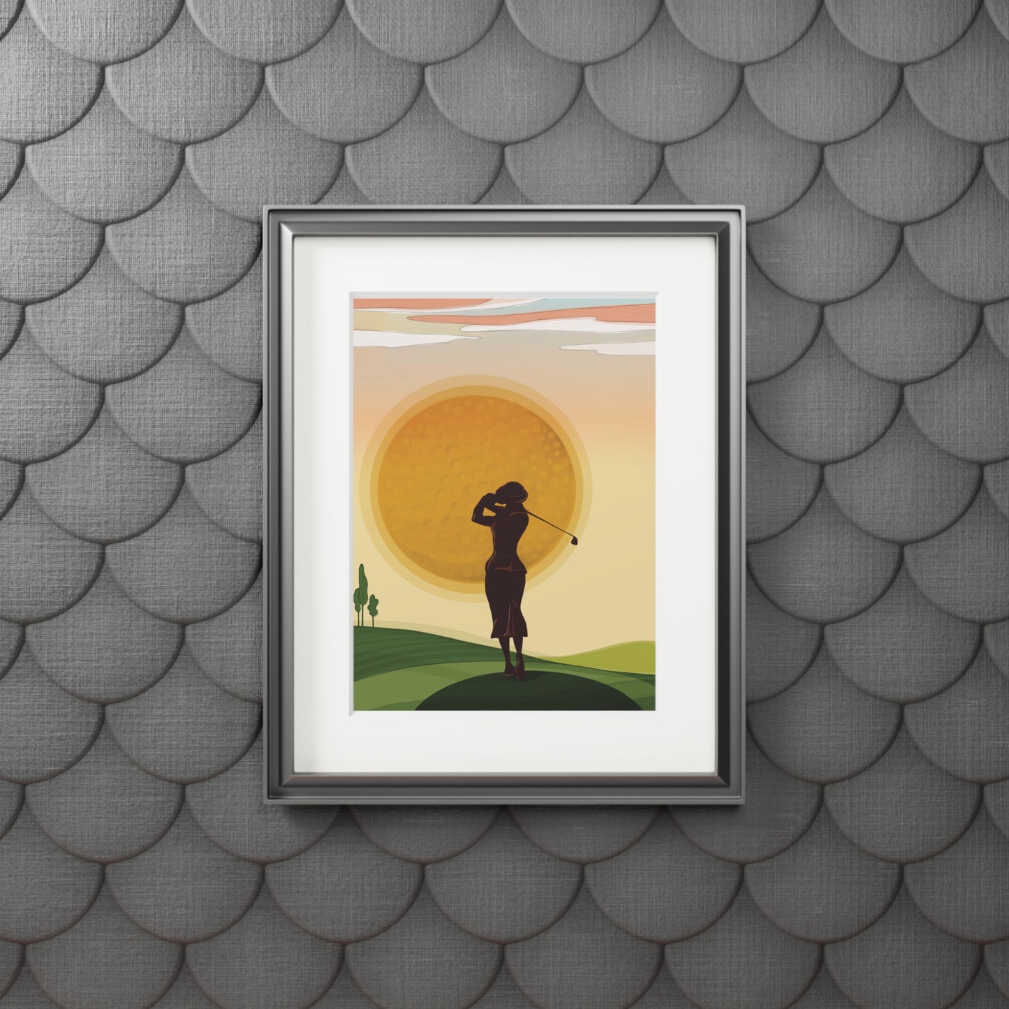 'So far but So Clear' Fine Art Print (Passepartout Paper Frame)