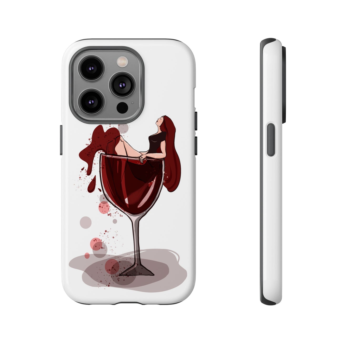 Red Wine Tough Cases