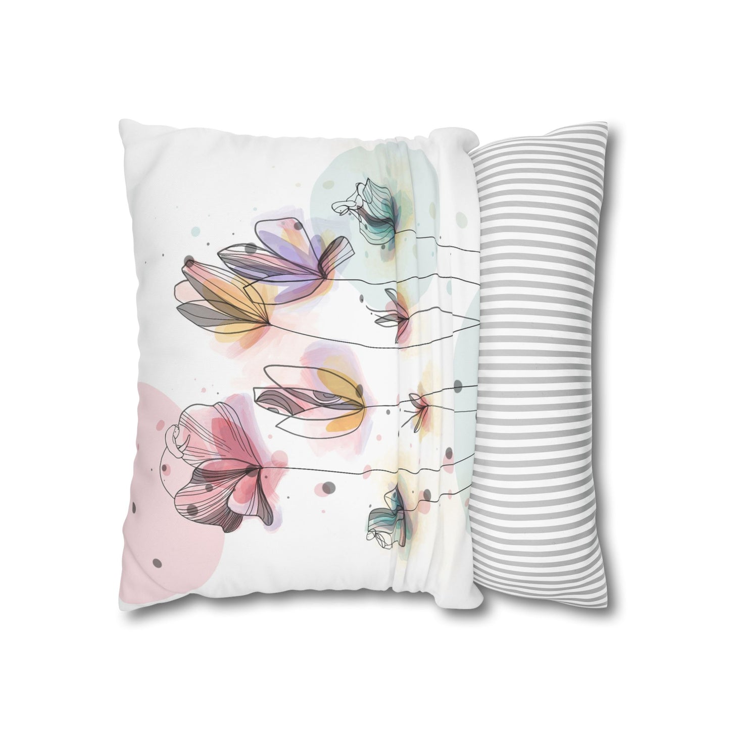 Square Poly Canvas Pillowcase