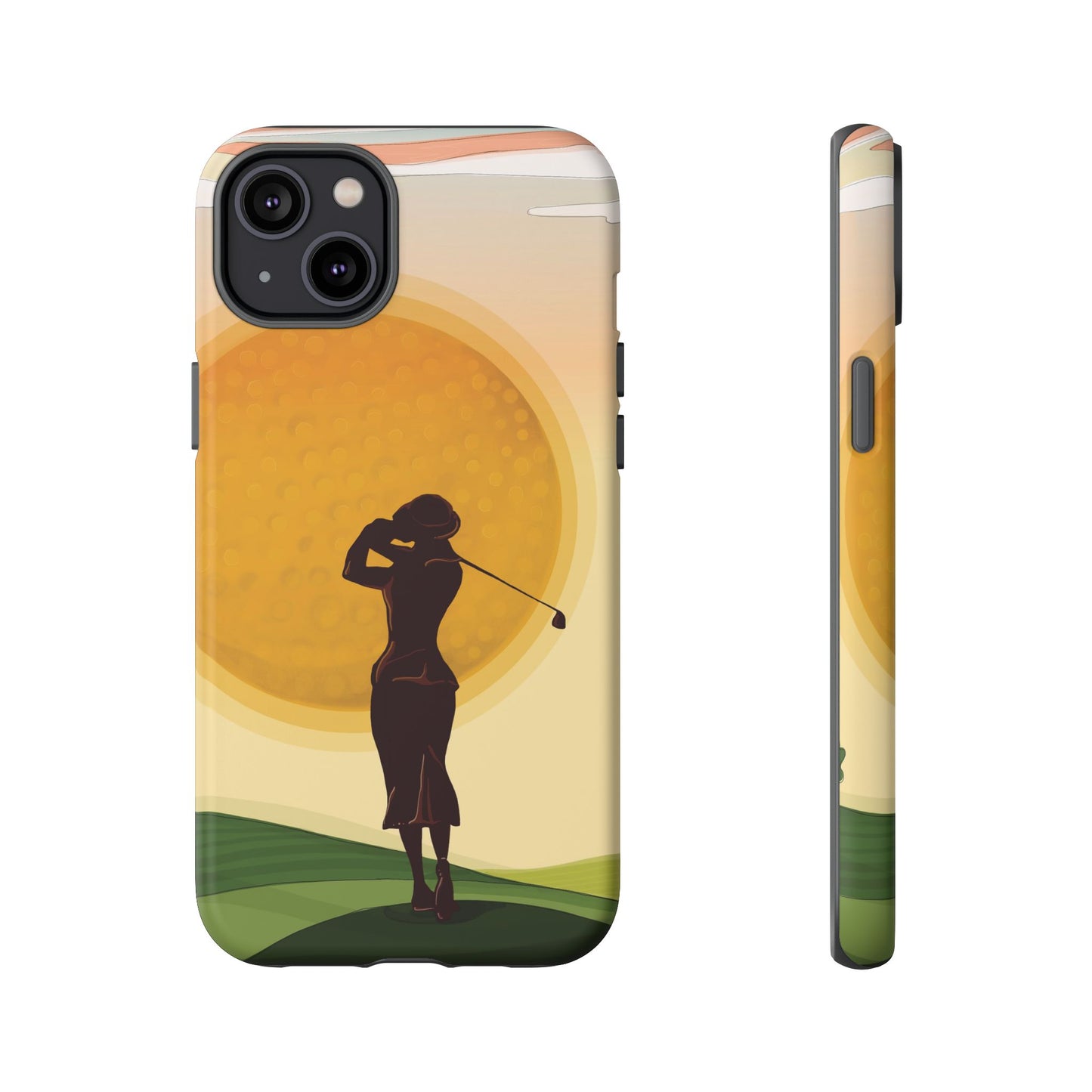 Vintage Golf Phone Case - 'So Far Away but so Clear' - Golf Lovers